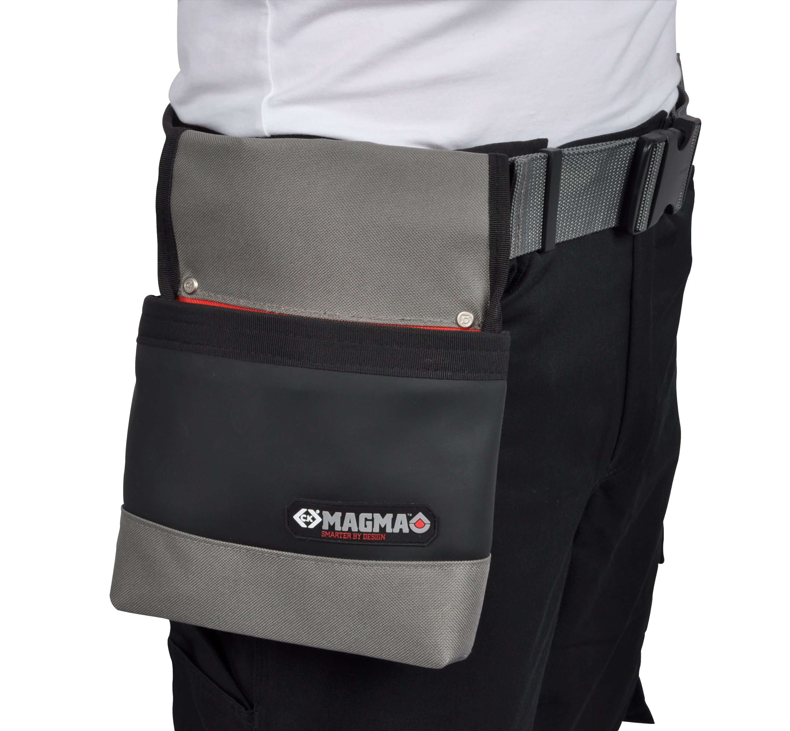 Best Nail Pouch for Construction Workers - Durable Tool Belt Pouch with Multiple Pockets for Hammers, Nails & Hardware - Perfect for Carpentry, Roofing & DIY Projects