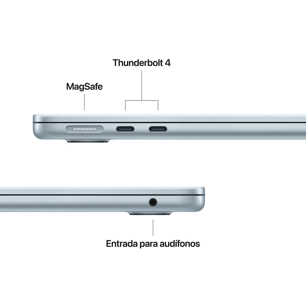 Apple MacBook Air 13-inch with M4 Chip - 10-Core CPU & 10-Core GPU, 512GB SSD, Sky Blue - Perfect for Work, Study & Creative Projects