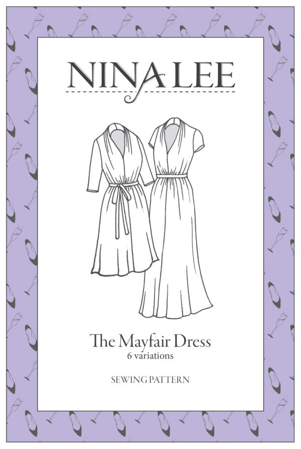Nina Lee Mayfair Dress - Elegant Floral Midi Dress for Women, Perfect for Weddings, Parties & Special Occasions