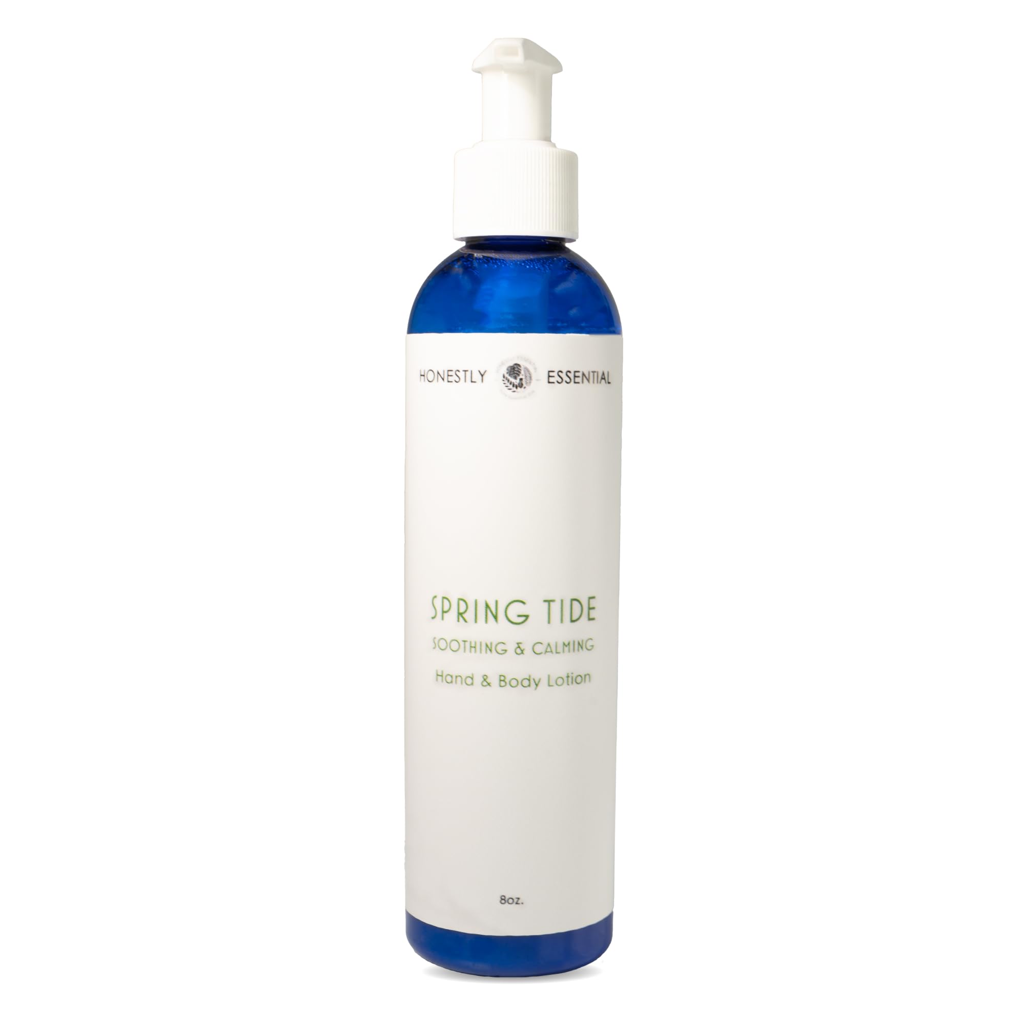 Organic Hand & Body Lotion with Shea Butter – Hydrating & Non-Greasy Moisturizer for Soft, Smooth Skin – Spring Tide Scented – 8 oz – Perfect for Daily Hydration, Dry Skin Relief & Spa-Like Self-Care at Home