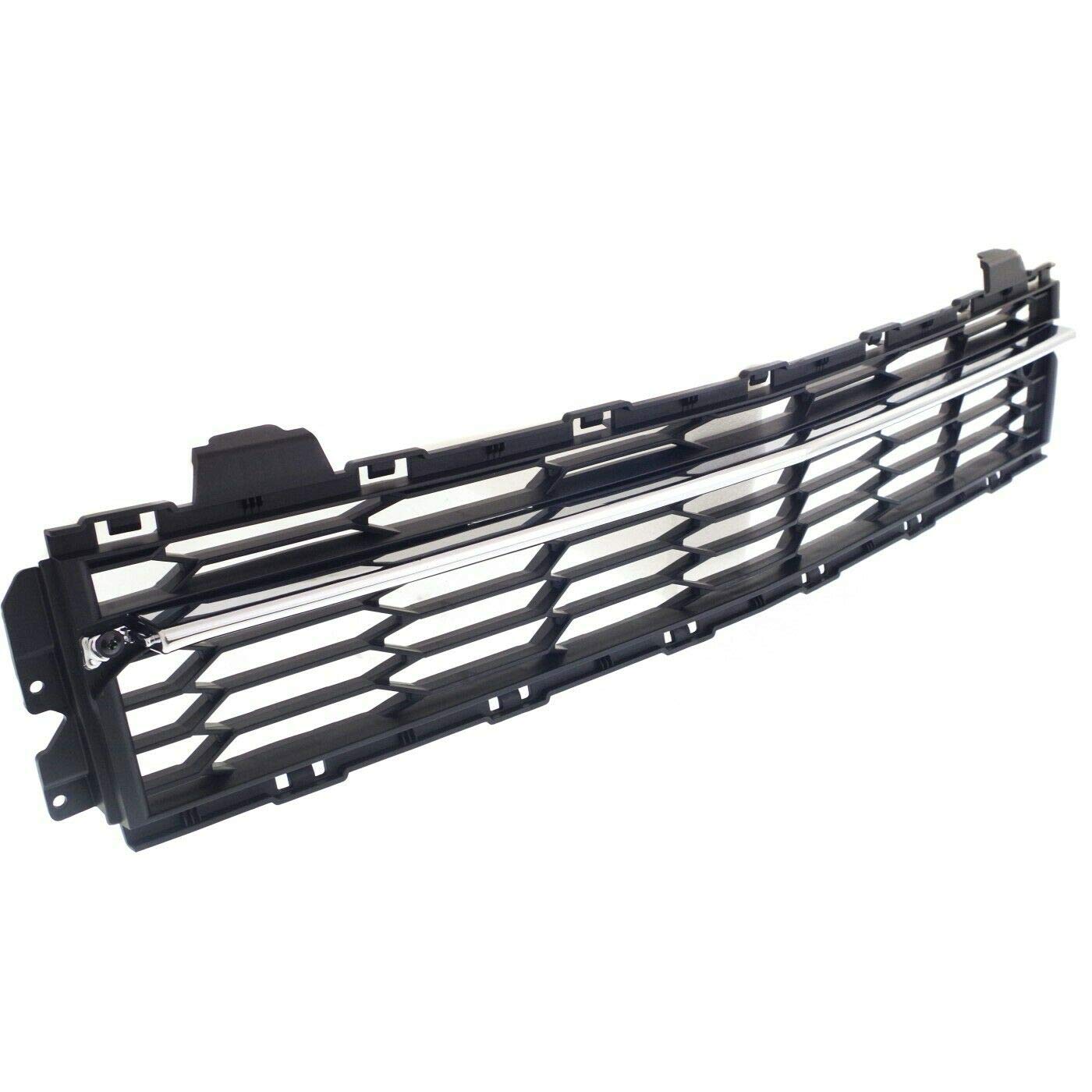 JTLY Bumper Grille Plastic Replacement for GM Vehicles 13777429 94516738 GM1036172 - Perfect Fit for Chevy, GMC Trucks & SUVs, Durable Protection & Stylish Upgrade