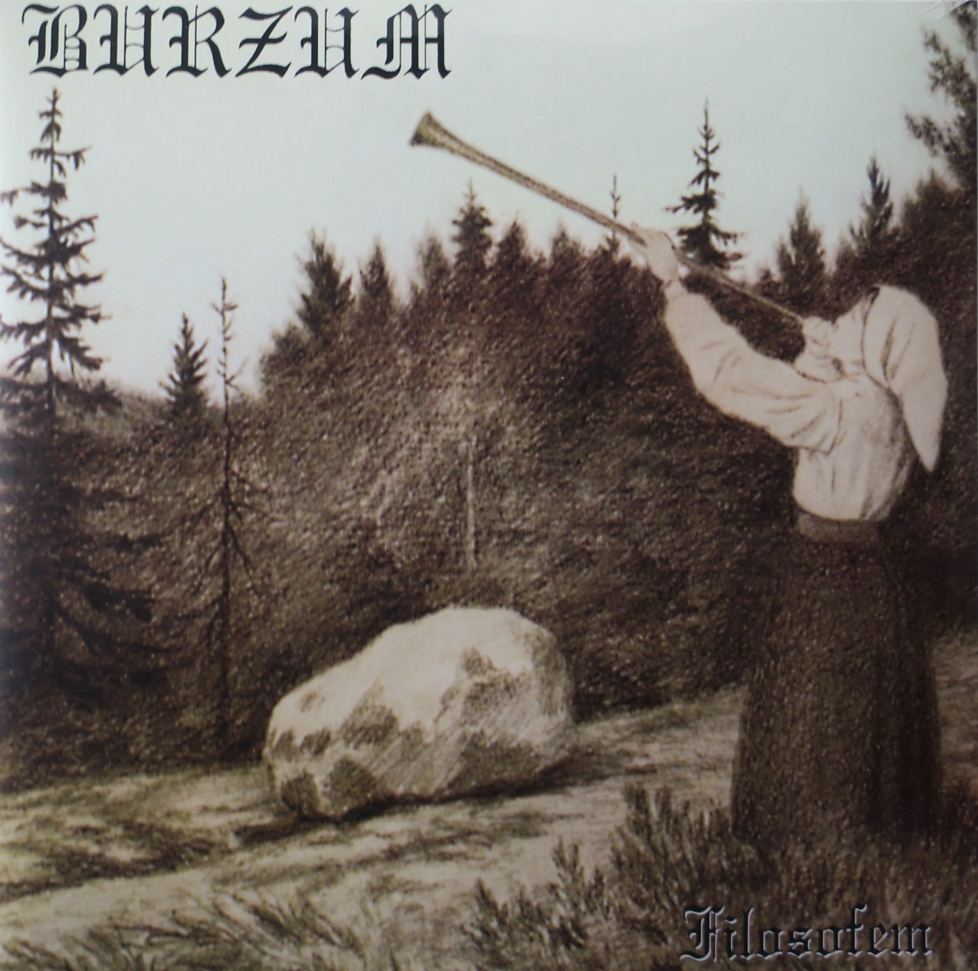 BURZUM 'Filosofem' 180 Gram Vinyl 2LP Record - Limited Edition Black Metal Music for Collectors & Audiophiles - Perfect for Home Listening & Music Enthusiasts