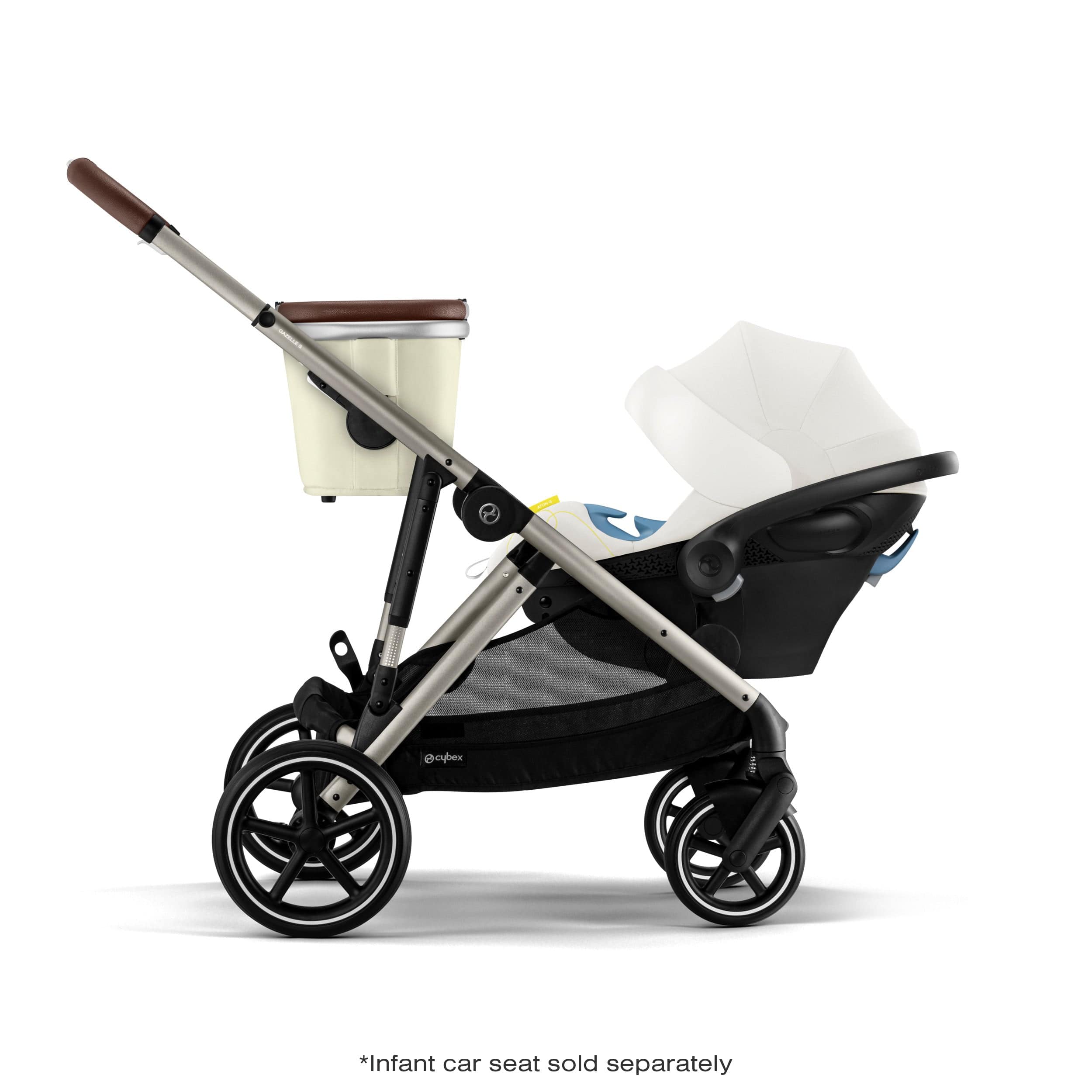 Cybex Gazelle S 2 Stroller - Lightweight Travel Stroller for Toddlers & Infants | Compact Foldable Design with Adjustable Seat | Perfect for Shopping, Travel & Daily Walks