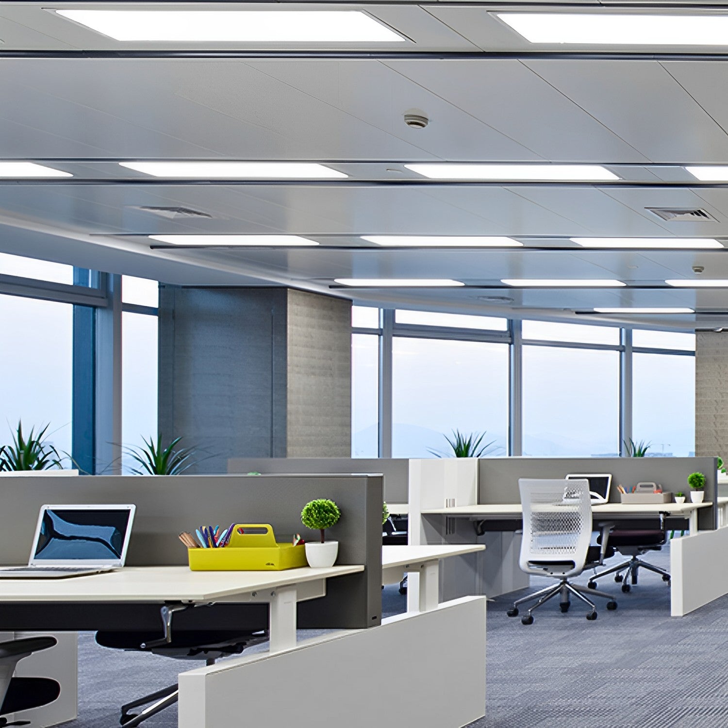 50W LED Ceiling Panel Light 2x4 ft 5700 Lumens - Ultra Bright Energy Efficient Office Lighting for Commercial & Home Use