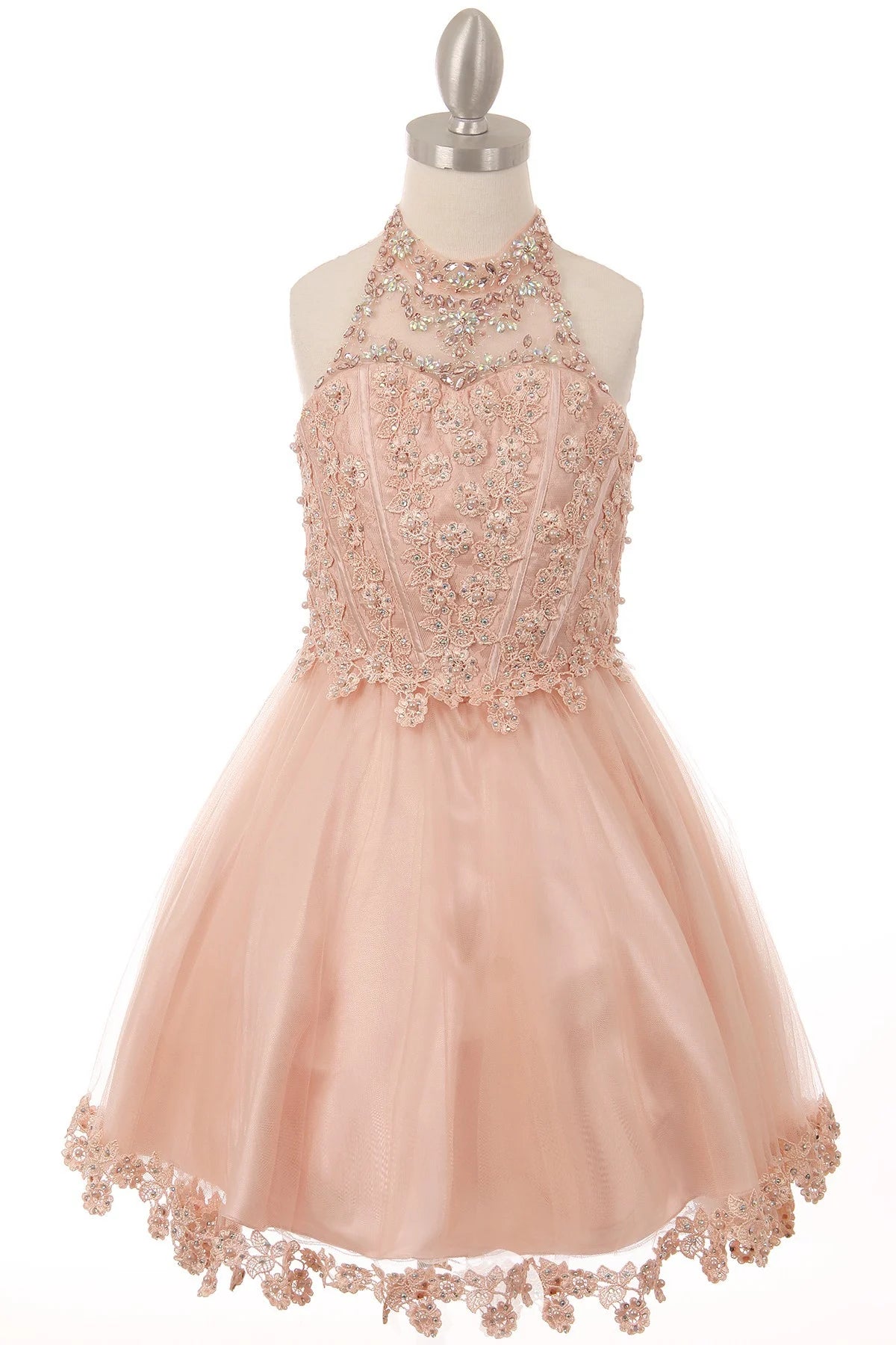 Beautiful Flower Girl Dress for Weddings & Special Occasions - Elegant Party Dress for Girls (Style 8500) - Perfect for Bridal Showers, Birthday Parties & Formal Events