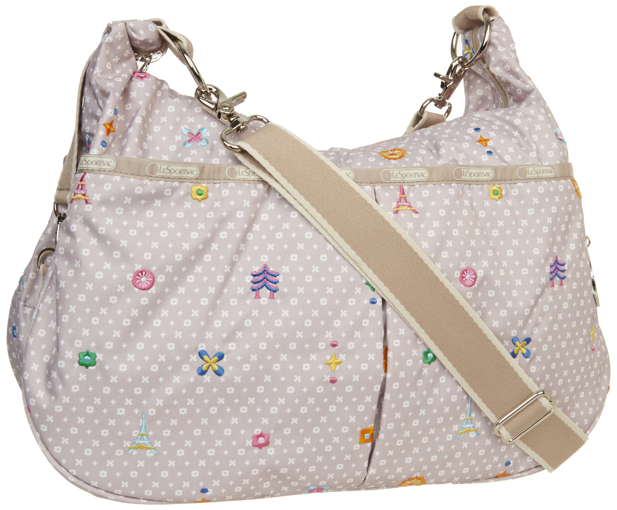 LeSportsac Jessi Pouch Baby Bag - Waterproof Diaper Bag for Moms, Travel & Everyday Use | Lightweight & Spacious Organizer for Baby Essentials | Perfect for Daycare, Outings & Family Trips