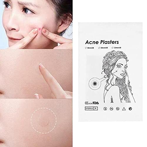 Gold Look Acne Pimple Patches - Invisible Hydrocolloid Facial Stickers for Pimple & Acne Treatment (36 Count) | Perfect for Overnight Spot Treatment & Daytime Concealing