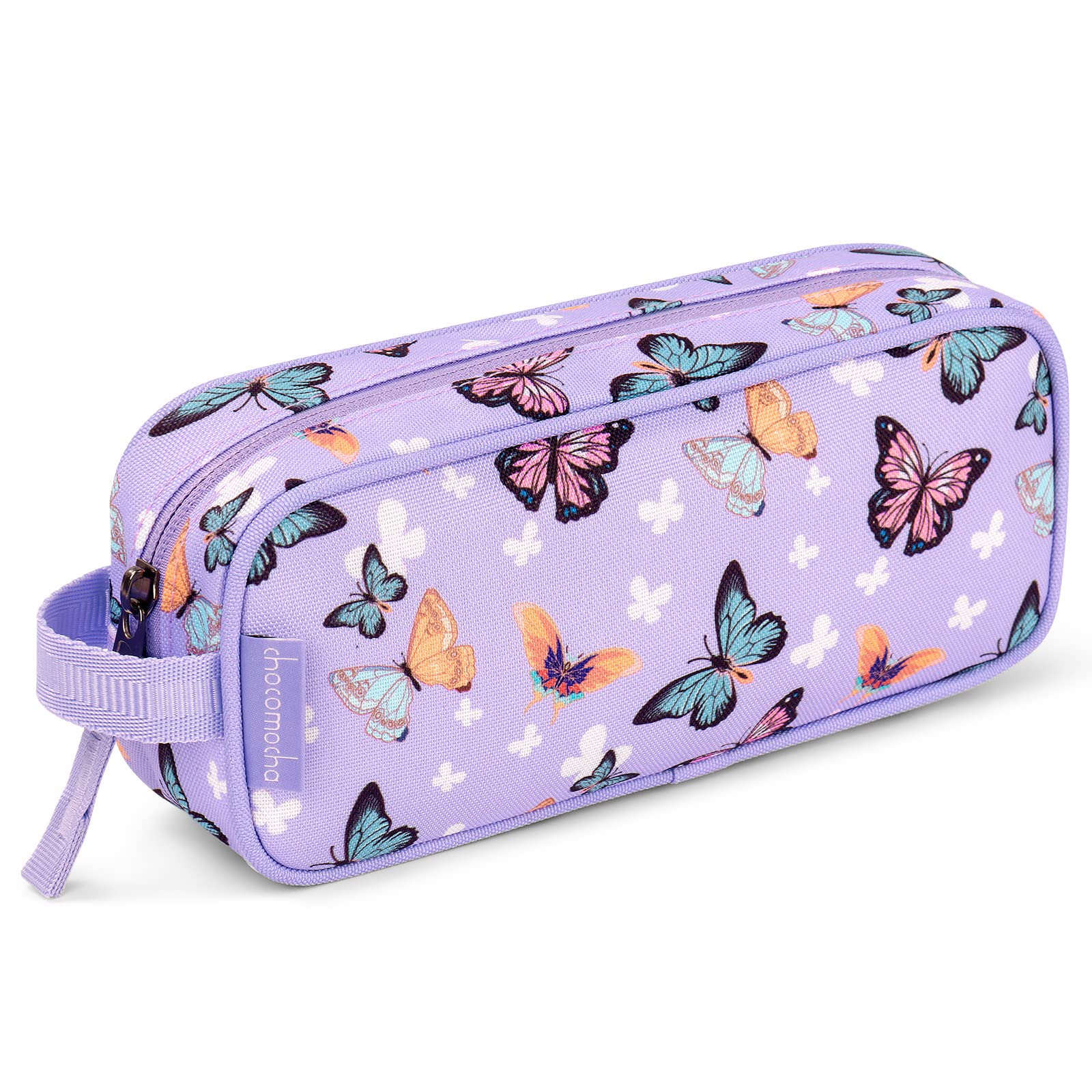 Choco Mocha Soft Pencil Case for Kids - Cute School Supplies Pouch for Boys & Girls - Perfect for Classroom, Art Supplies & Travel Organization