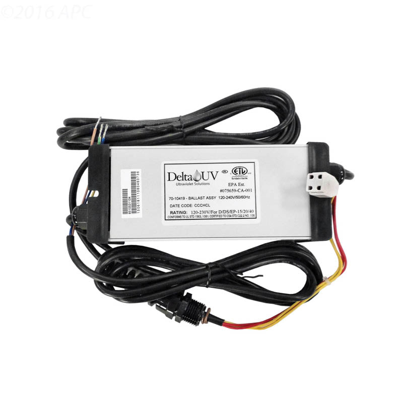 Delta UV Universal Ballast Assembly 1000 2647 - Replacement Ballast for UV Lamps - Perfect for Water Purification, HVAC Systems & Industrial Applications
