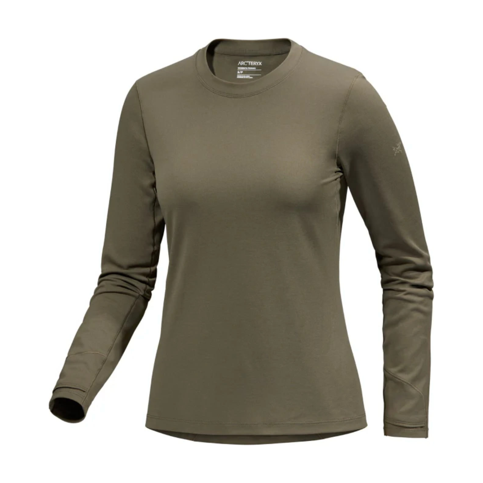 Arc'teryx Women's Taema Thermal Crew Long Sleeve Shirt - Moisture-Wicking Base Layer for Hiking, Skiing & Outdoor Activities
