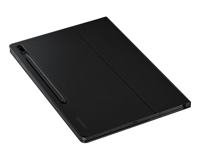 Samsung Galaxy Tab S7+ & S7 FE Keyboard Cover Slim EF-DT730 - 12.4 Inch Bluetooth Keyboard Case (Black) | Perfect for Work, Study & Travel