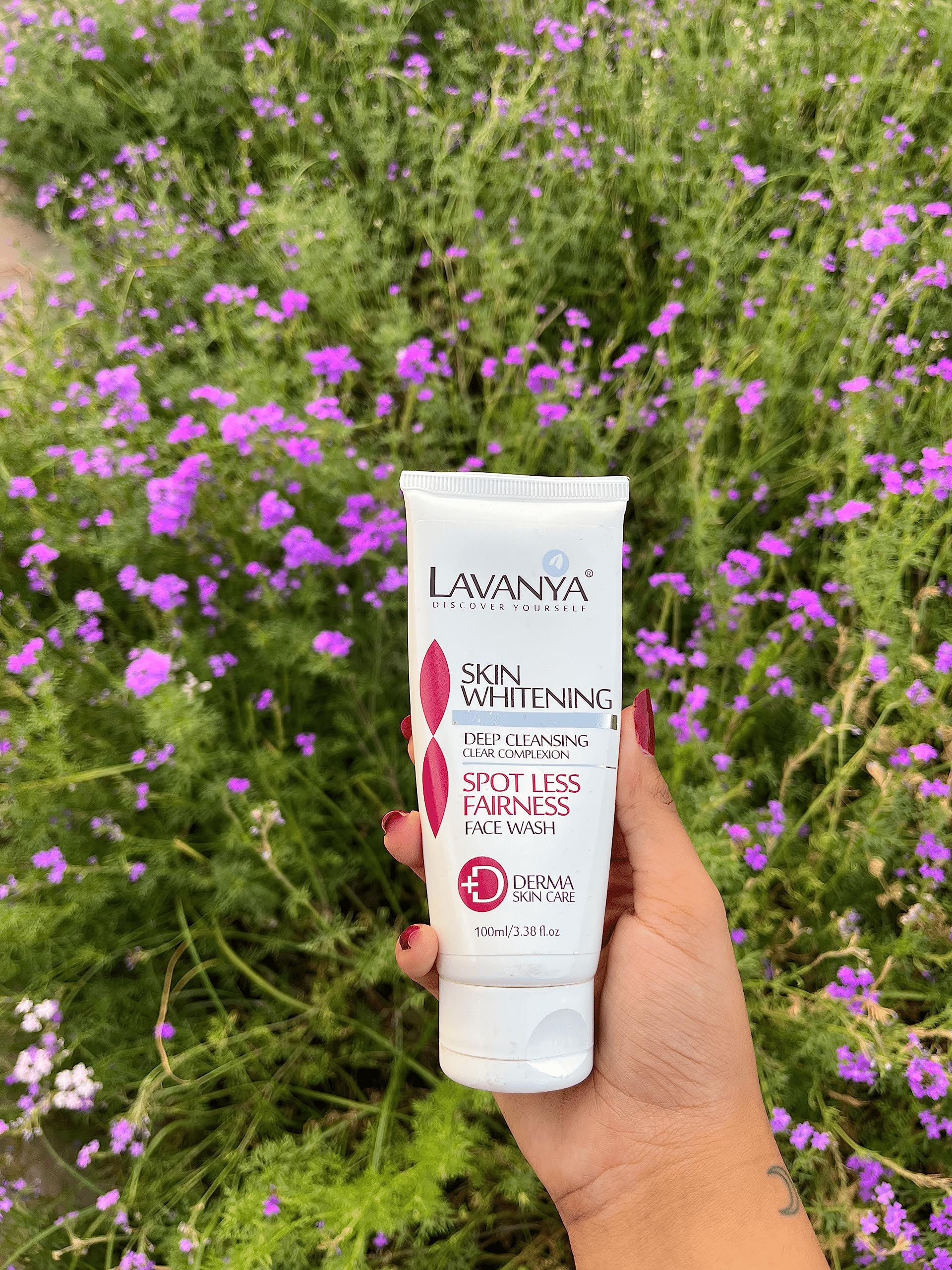 LAVANYA Skin Brightening Face Wash - Gentle Cleanser for Glowing & Even Skin Tone | Perfect for Daily Skincare Routine & Acne-Prone Skin