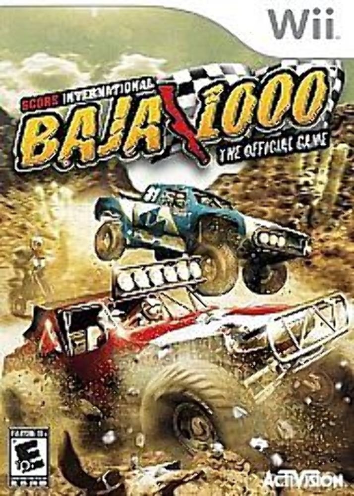Score International: BAJA 1000 - Nintendo Wii Racing Game - Off-Road Adventure & Desert Racing - Perfect for Family Game Night & Racing Enthusiasts