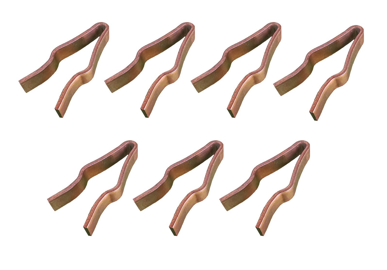 Gannon Box Shank Spring Clips - K-1306 - Set of 7 Heavy Duty Spring Clips for Automotive, Machinery, and Industrial Equipment Repair