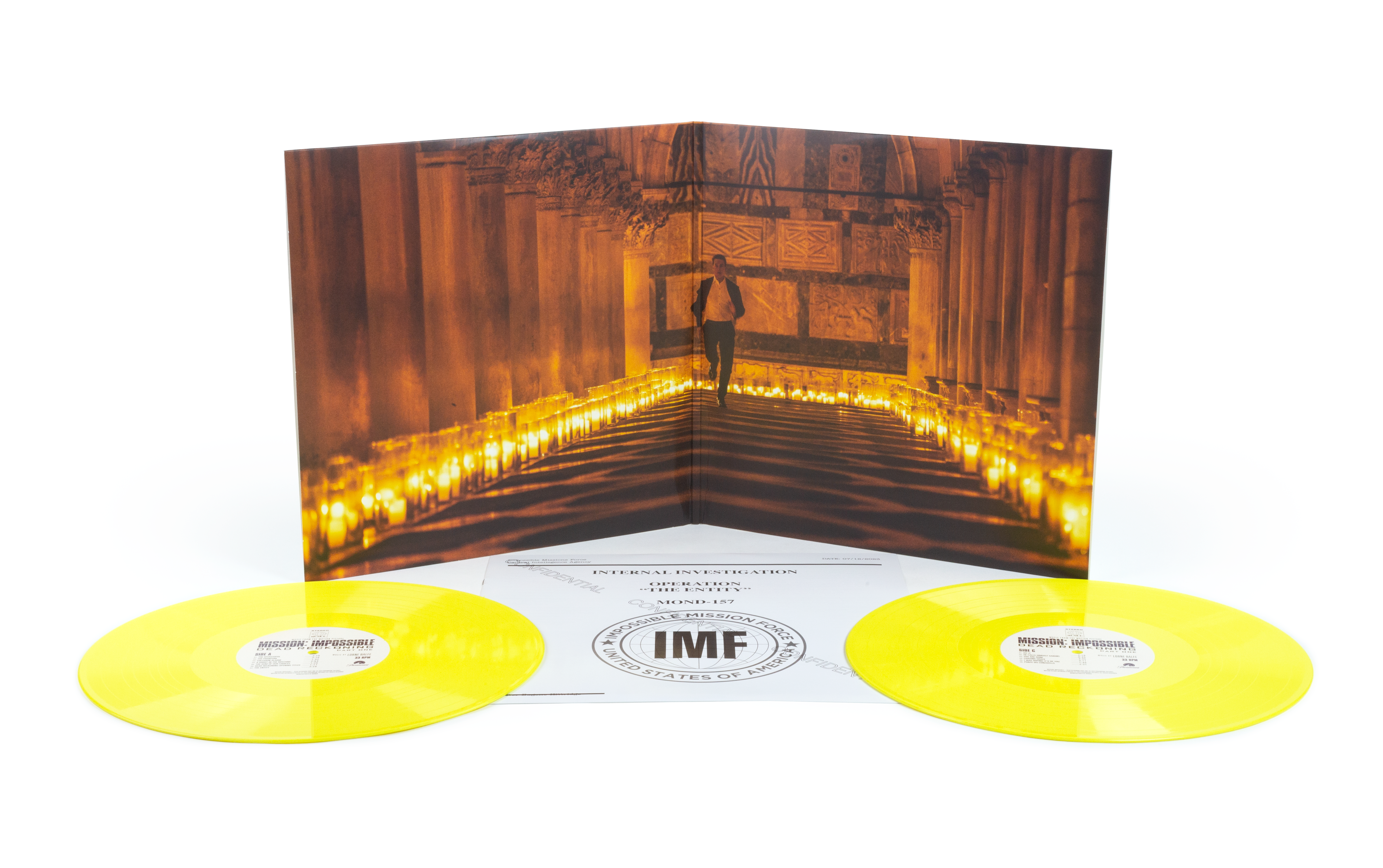 Mission: Impossible - Dead Reckoning Part One Original Soundtrack 2XLP Vinyl Record - Perfect for Movie Night & Music Collectors