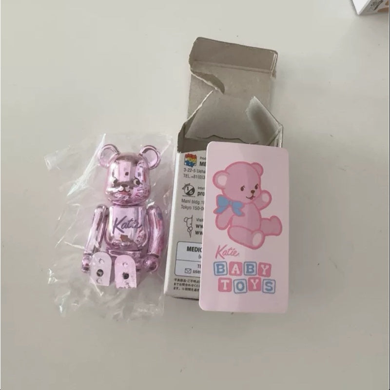 Bearbrick Series 47 Secret Katie Baby Collectible Toy - 100% Authentic Japanese Vinyl Art Figure for Kids & Adults - Perfect for Home Decor, Gift Giving, and Anime Collections