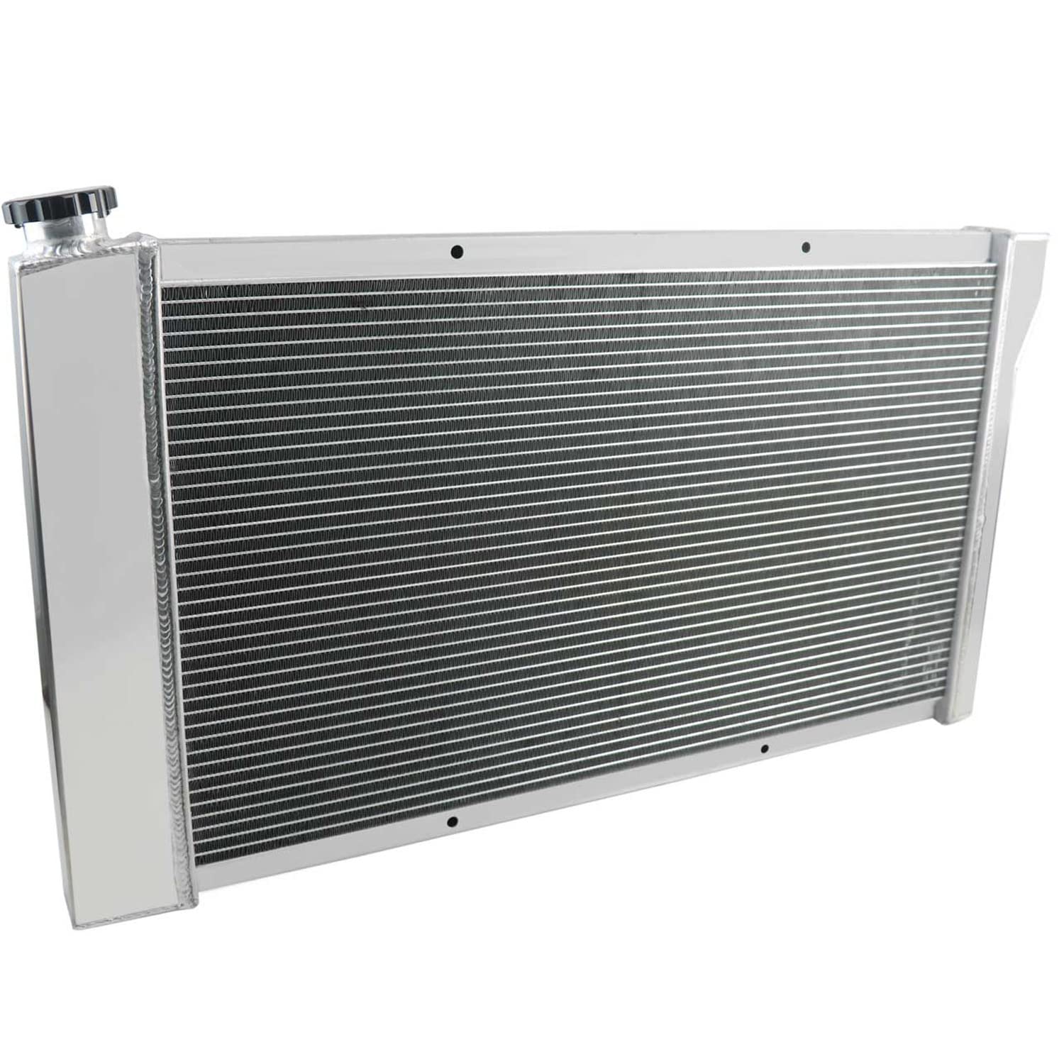 4 Row Aluminum Radiator for 1967-1972 Chevy GMC C/K Series C10 C20 C30 K10 K20 K25 Trucks - High Performance Cooling Solution for Blazer, Pickup, Suburban & Van - Perfect for Off-Roading, Towing & Hot Weather Driving