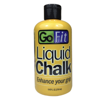 GoFit Liquid Chalk for Weightlifting & Rock Climbing - Non-Slip Grip Enhancer for Gym, CrossFit & Outdoor Sports - Sweat-Proof & Mess-Free Workout Solution