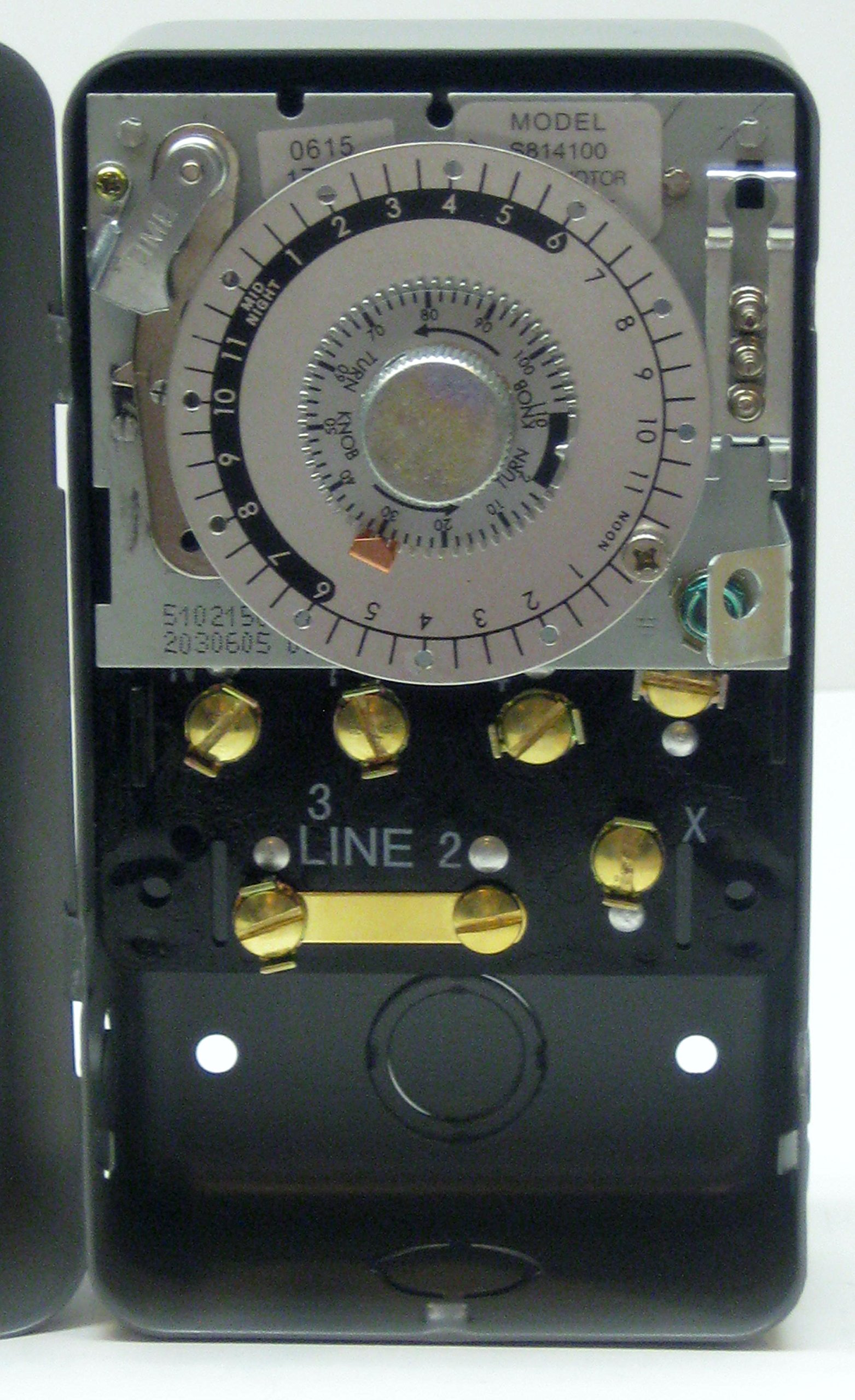 Supco S8141-00 Commercial Defrost Timer Replacement for Paragon 8141-00 - Heavy Duty Freezer & Refrigerator Defrost Control for Walk-in Coolers, Commercial Kitchens, and Food Storage Units