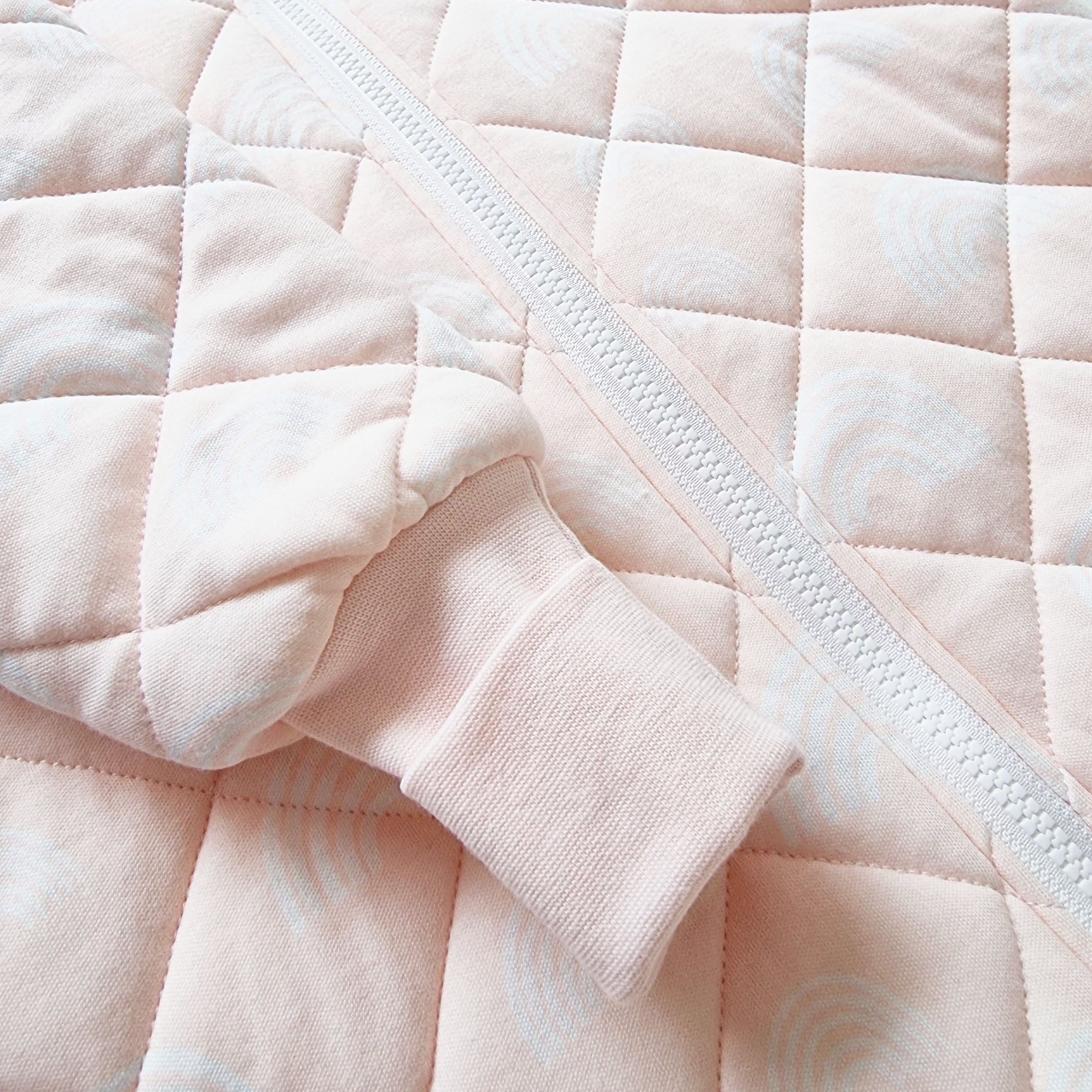 Nordic 2.5 TOG Baby Swaddle Sleep Sack & Sleepsuit Set - Soft Cotton Rose Pink for Newborn to 12 Months - Perfect for Nursery, Bedtime & Daytime Naps