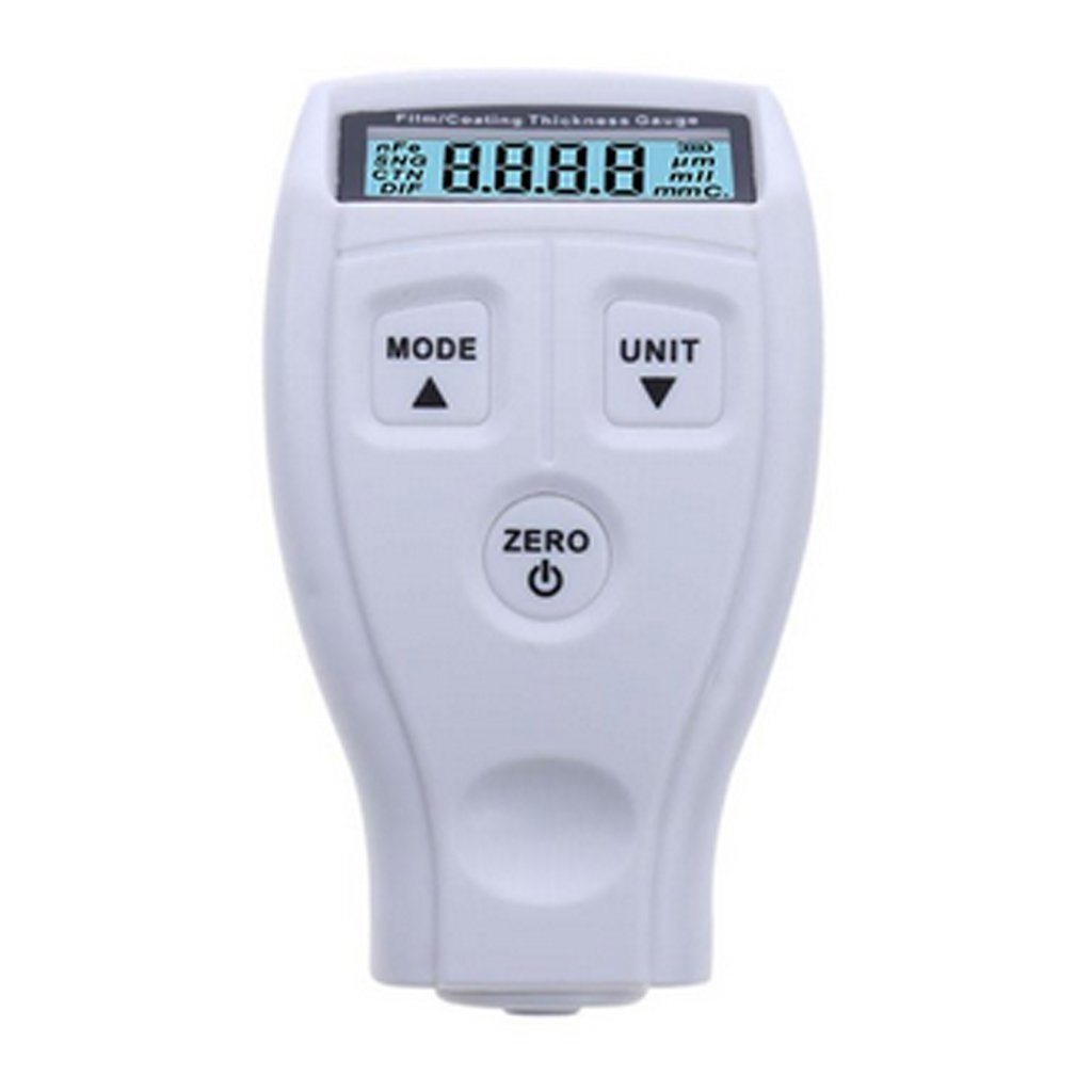 Digital Thickness Gauge GM211 - Precision Coating & Paint Meter for Automotive & Metal (Iron/Non-Iron Base) | Dimensional Measurement Tool for Car Detailing, Industrial Quality Control & DIY Projects