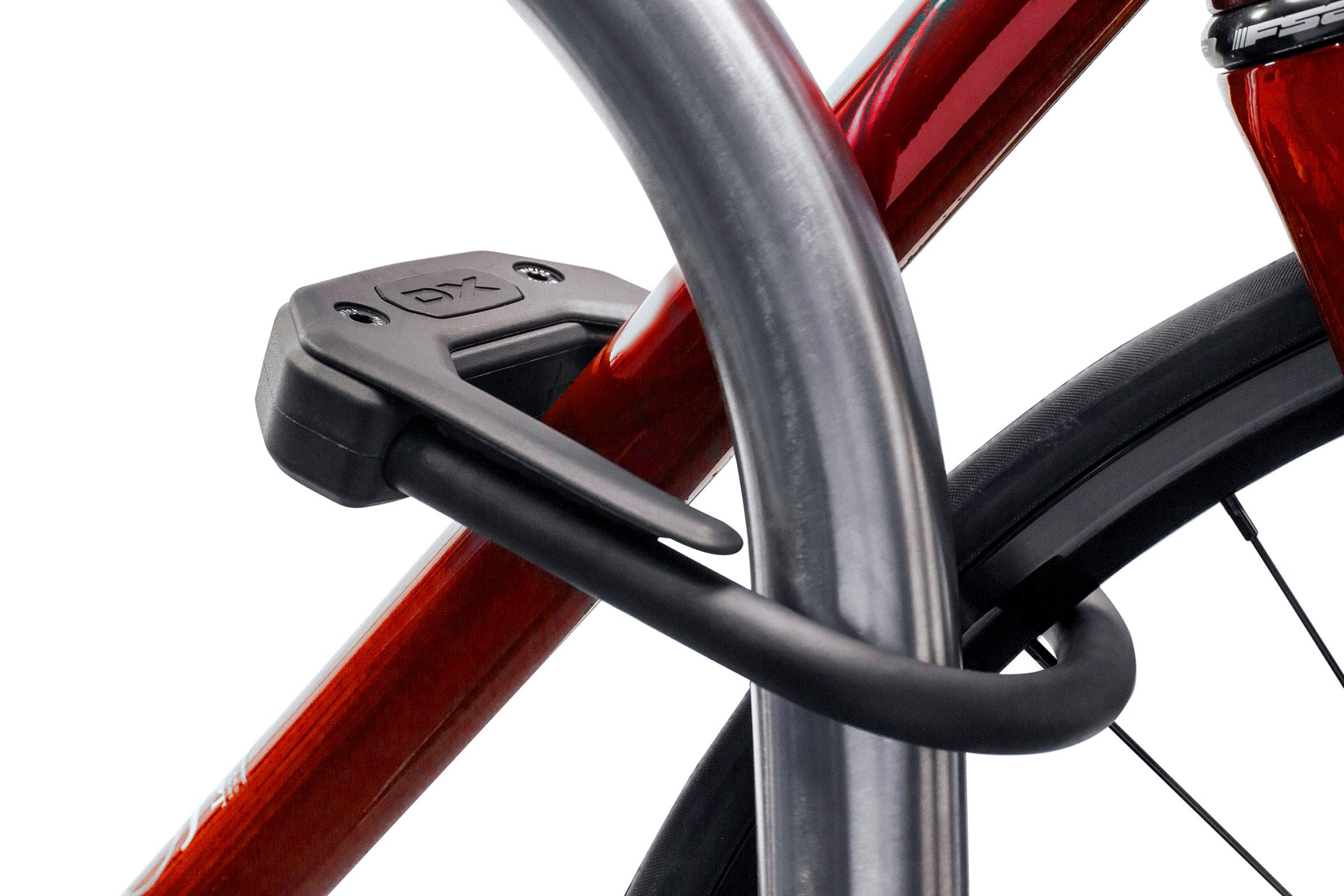 Hiplok U Lock & Cable Bike Lock - Heavy Duty Anti-Theft Security for Bicycles, Motorcycles & Scooters - Perfect for Urban Commuting & Outdoor Cycling