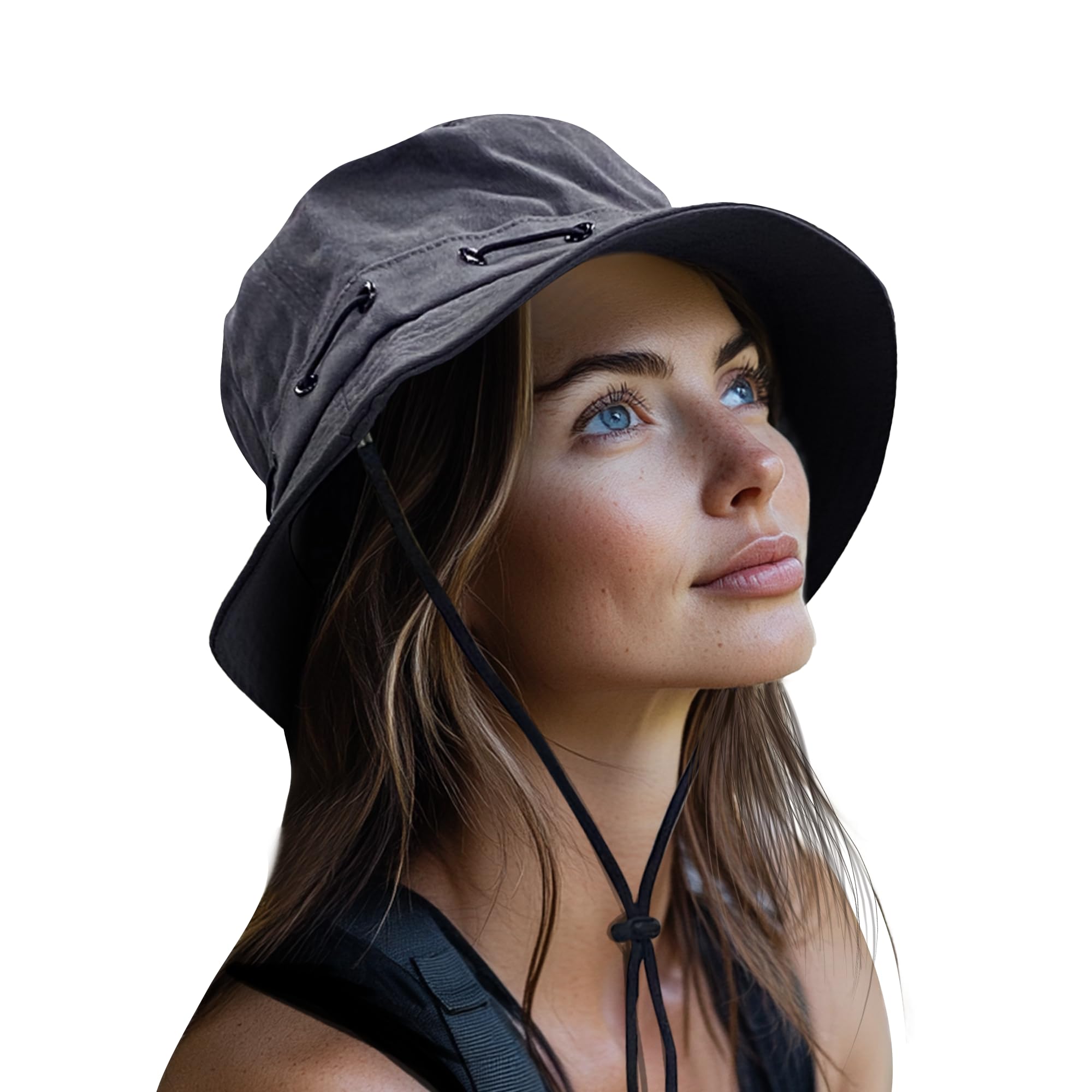 Clakllie UPF 50+ Sun Hats for Women & Men - UV Protection Boonie Hat for Summer, Safari, Fishing, Beach & Camping - Perfect for Outdoor Adventures and Sun Protection
