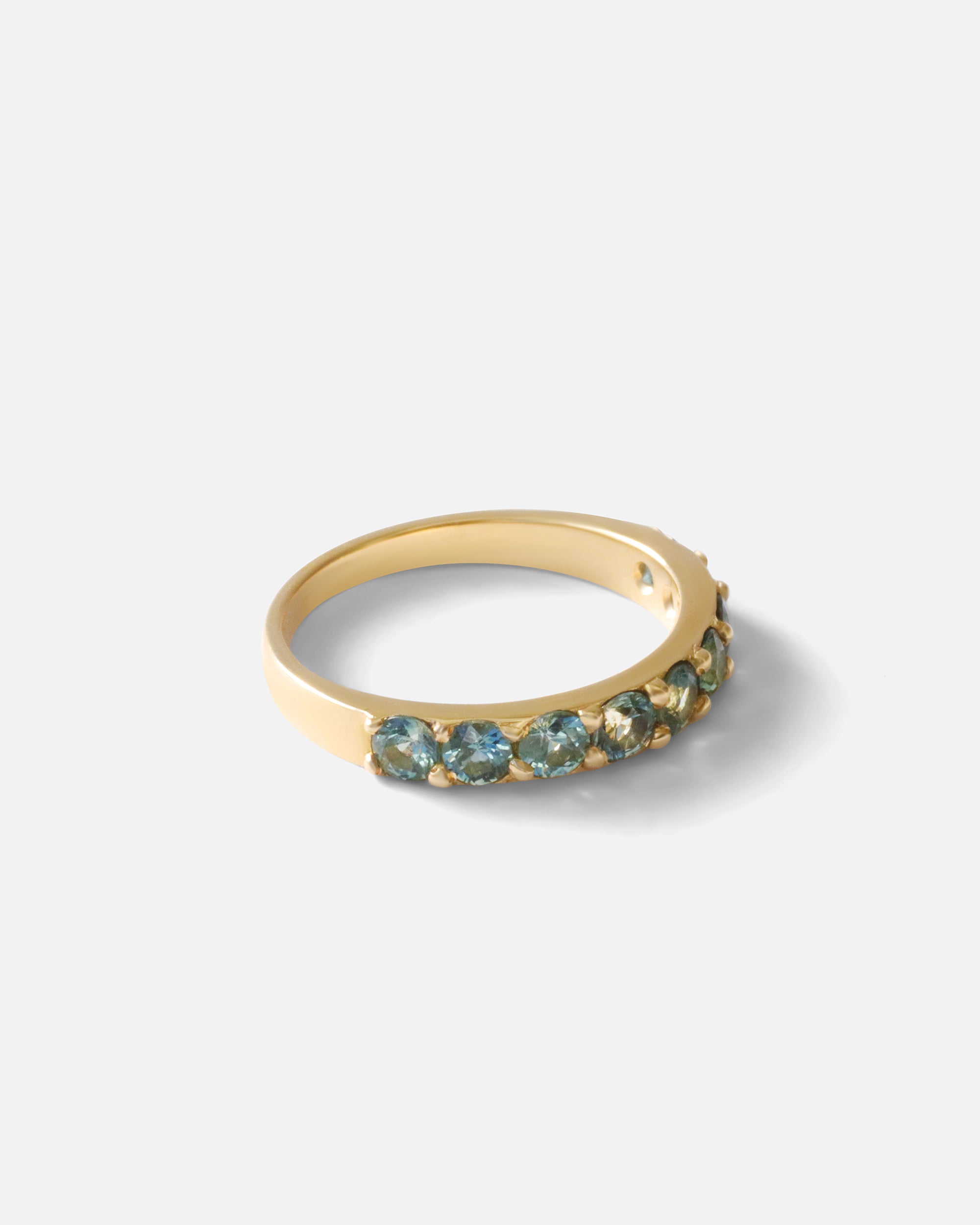3mm Teal Sapphire Ring for Women - Elegant Blue Green Gemstone Jewelry Gift for Her - Perfect for Engagement, Wedding, Anniversary & Special Occasions