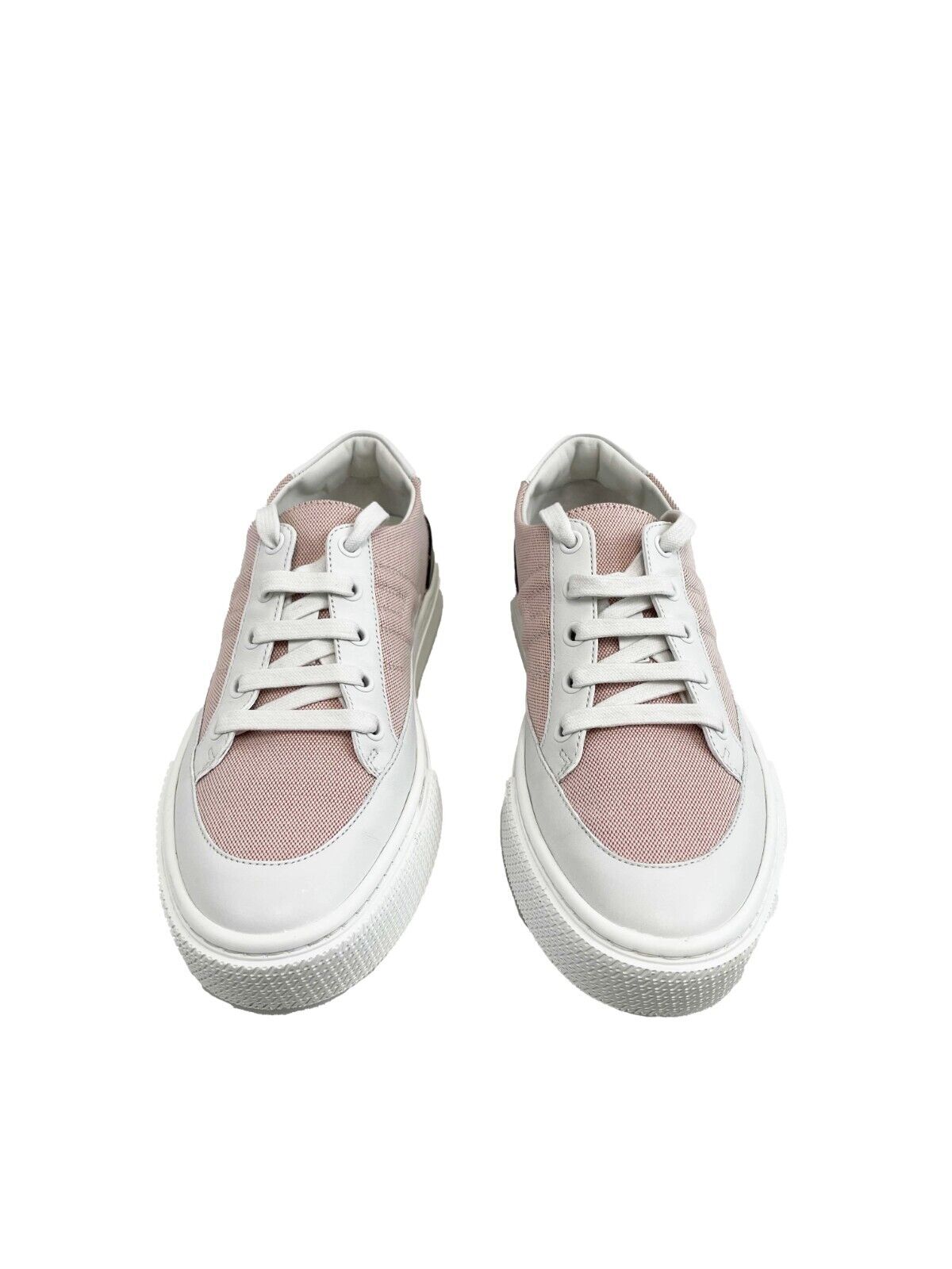 Hermes Deep Sneaker Women's Low Top Sneakers - White, Red, Black - Size 38 (US 8) | Comfortable Casual Shoes for Walking, Running & Everyday Wear