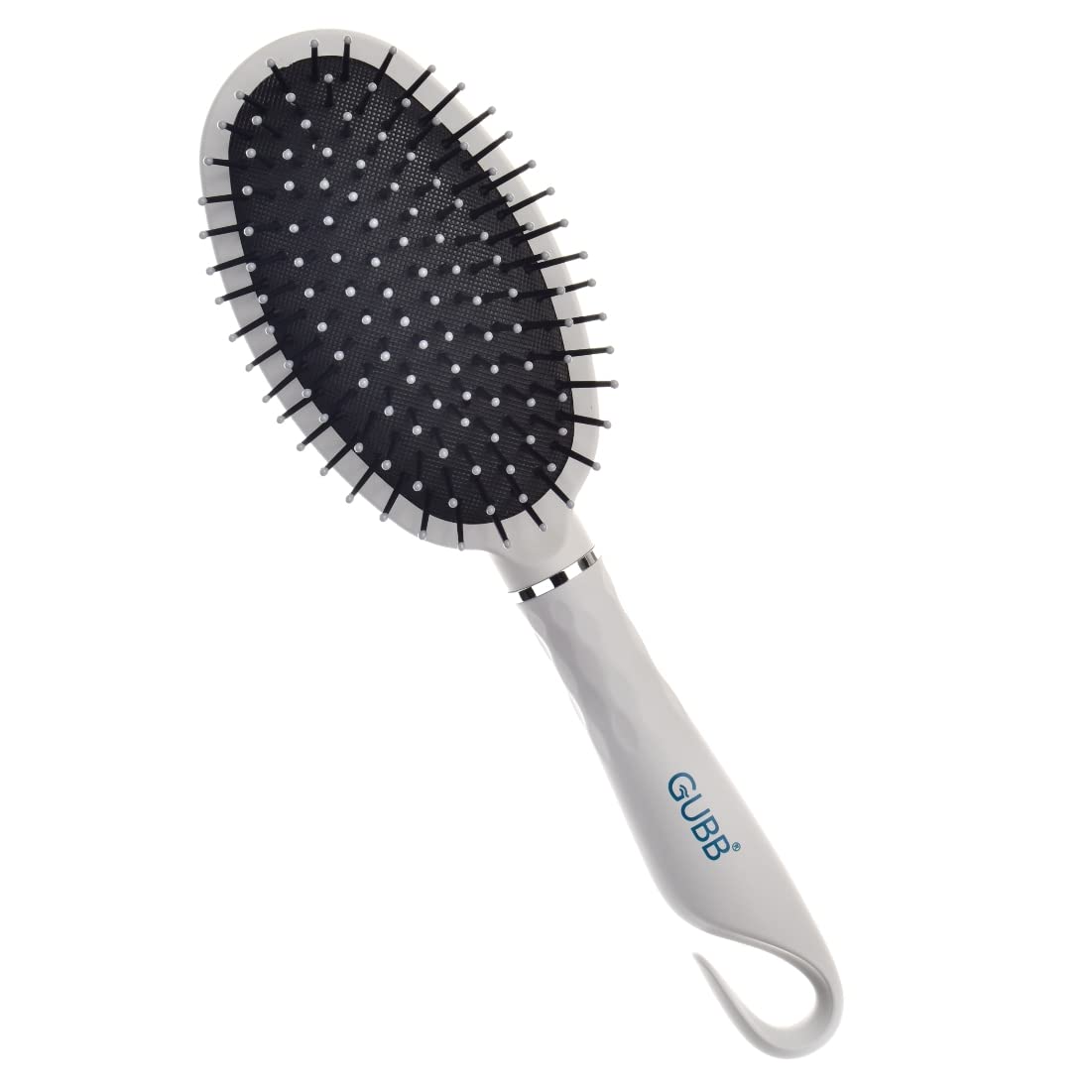 GUBB Serenity Hues Oval Cushion Hair Brush - Detangling & Styling Brush for All Hair Types | Smooths Curly Hair, Reduces Breakage & Promotes Growth | Perfect for Men & Women | Salon Quality Hairbrush for Daily Use, Travel & Home Styling