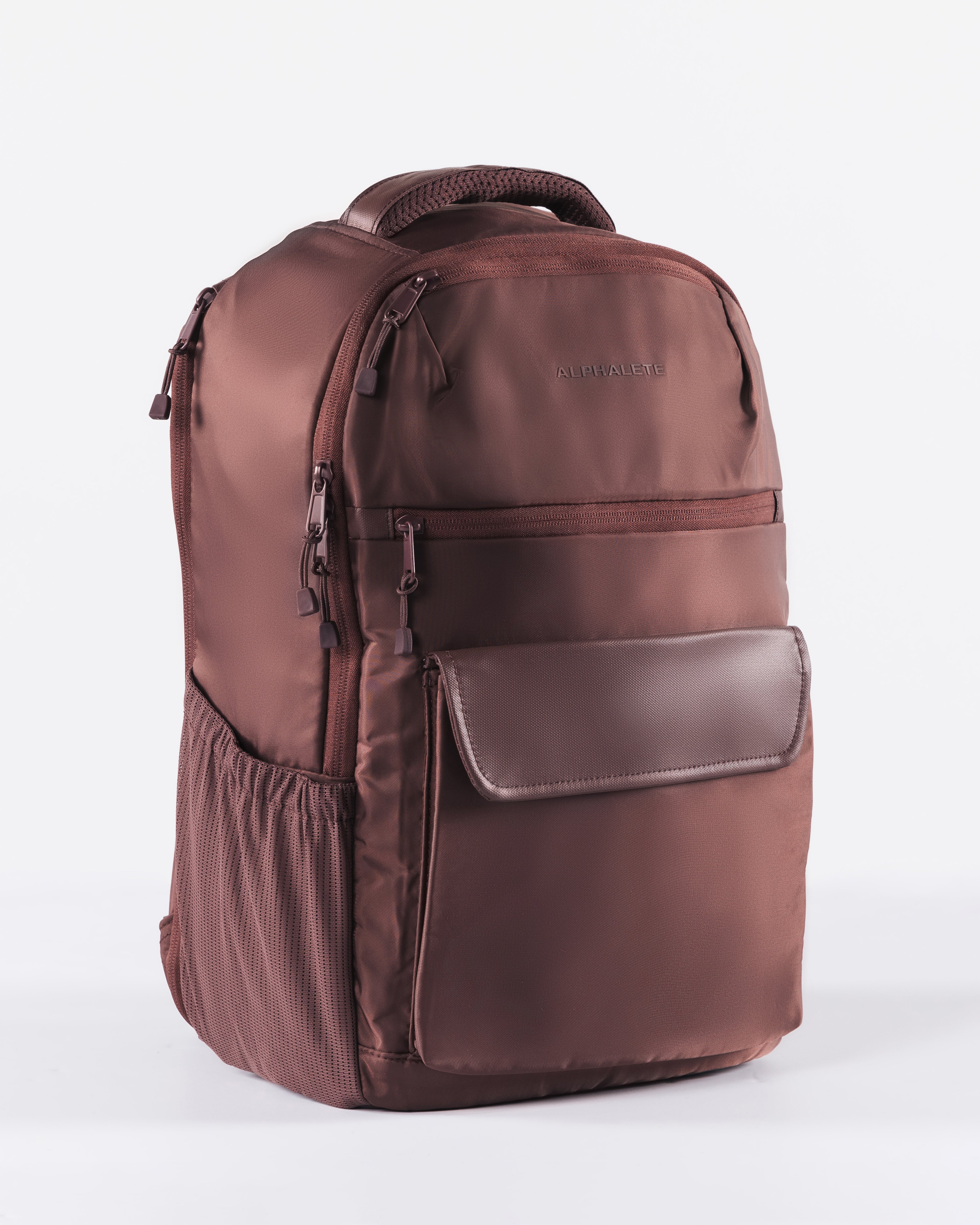 Premium Core Backpack for Men & Women - Durable Deep Crimson Laptop Bag for Work, School & Travel | Water-Resistant & Spacious Design