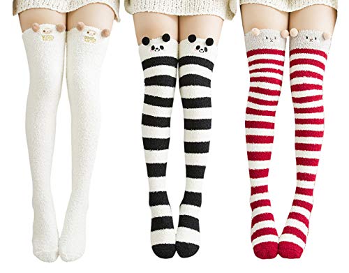 3 Pairs Black/Red/White