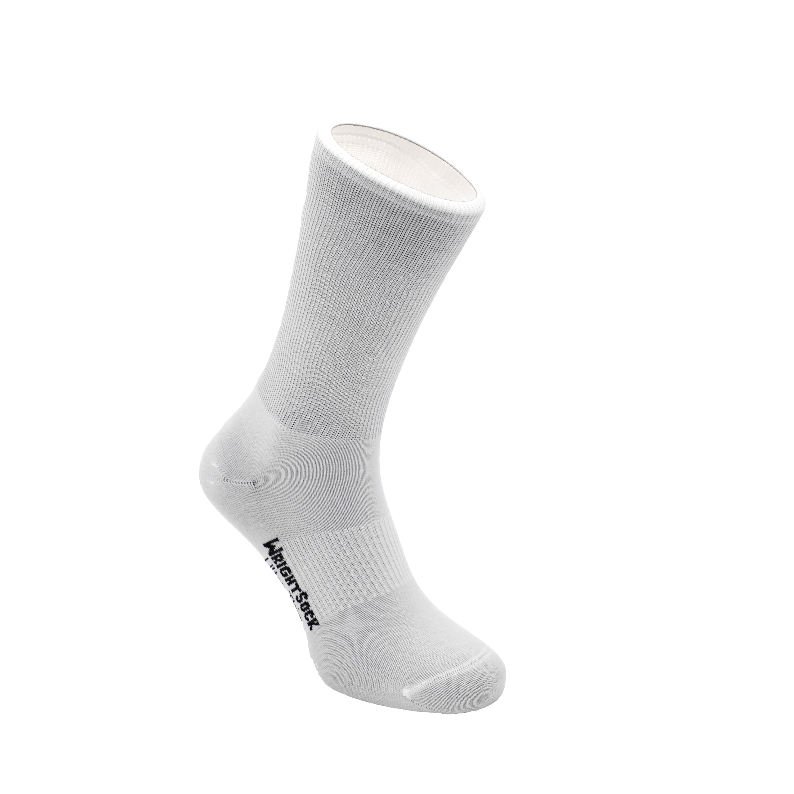 Wrightsock Ultra Thin Crew Running Socks for Men & Women - Moisture Wicking Athletic Socks for Marathon & Workout - Breathable & Comfortable USA Made Socks for Running, Hiking & Daily Wear