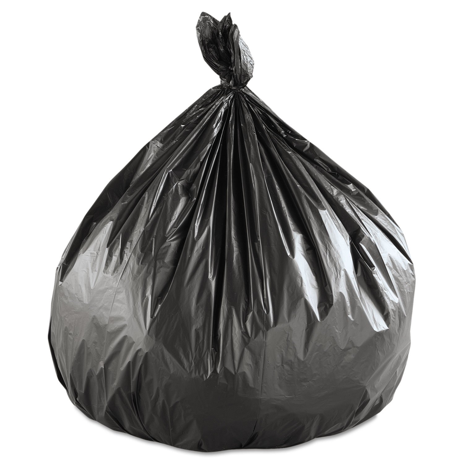 Inteplast Group VALH4348K22 Heavy-Duty HDPE Commercial Trash Bags - 46
