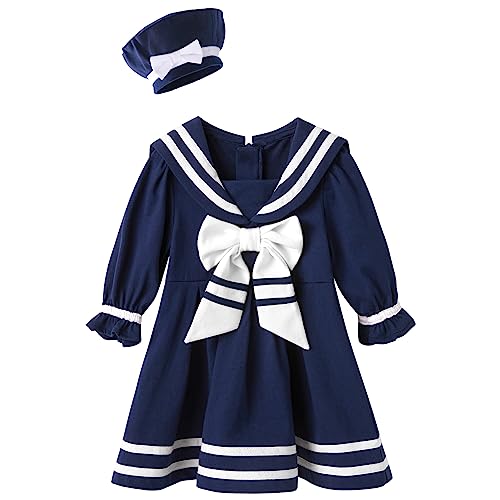 Long Sleeve Navy Blue With Hat