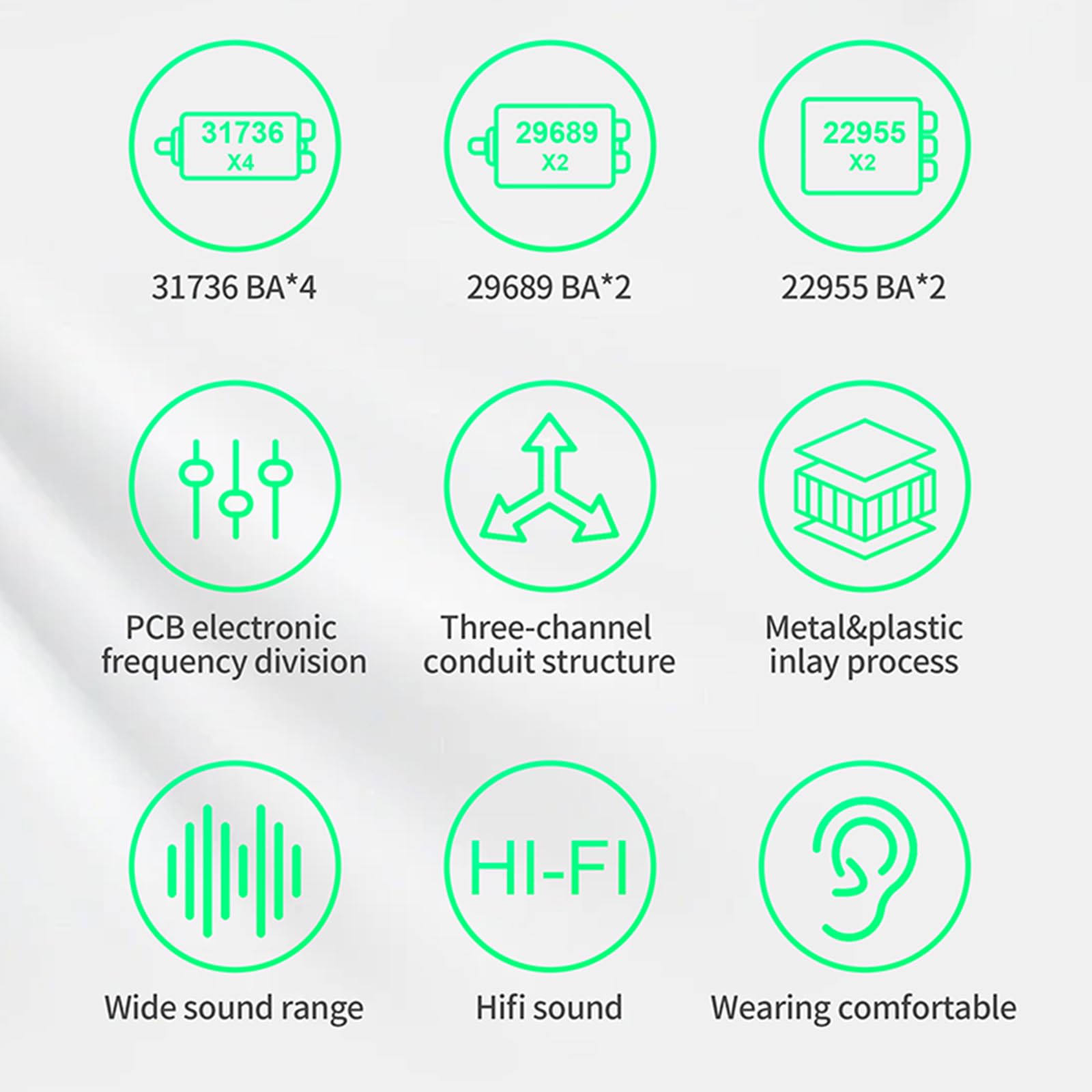 KZ AS16 PRO & KZ AZ09 Bluetooth Module - Wireless/Wired Switchable In-Ear Monitors for Gym, Travel & Work | High-Fidelity Audio Earphones with Detachable Cable
