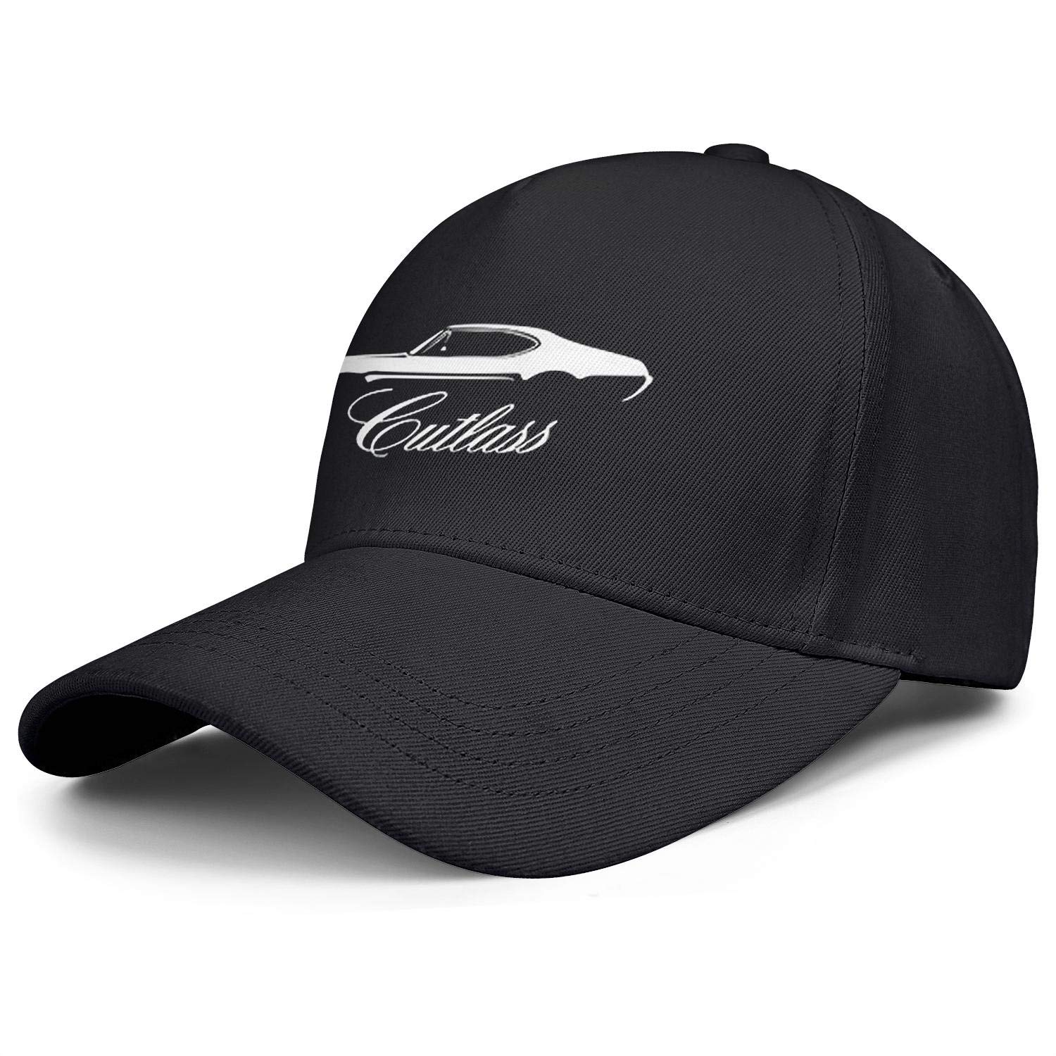 Vintage Golf Caps Classic Snapback Hat with 1968-1969 Oldsmobile Cutlass Coupe Outline Design - Retro Car Enthusiast Hat for Golfing, Driving & Casual Wear