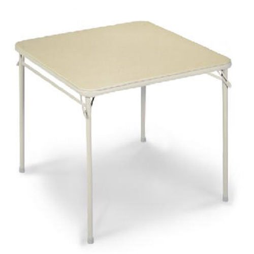 Cosco Home & Office 14-619-ANT2 Premium 34-Inch Square Folding Table - Sturdy & Portable for Parties, Events, and Home Office Use