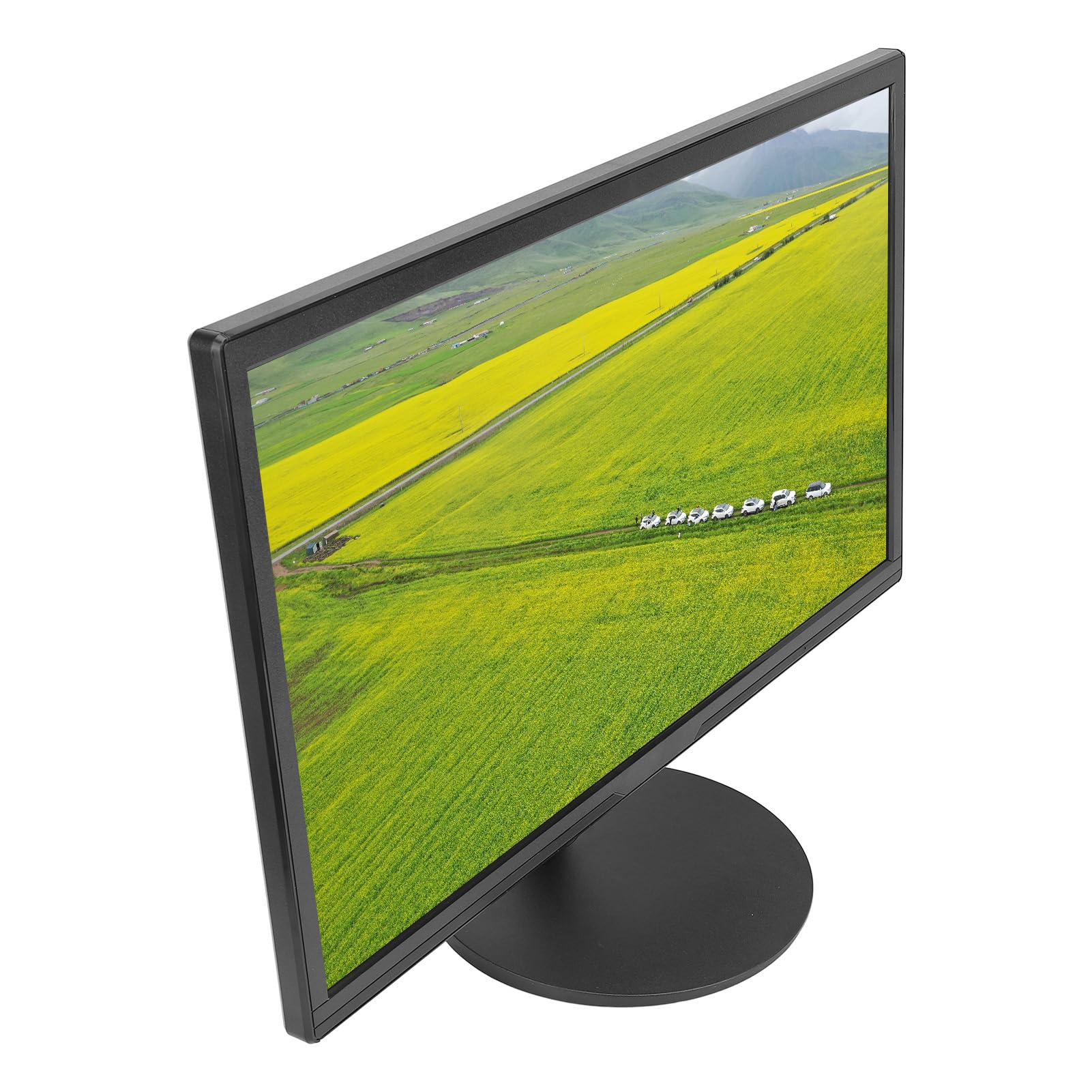 Yunseity 22 Inch Ultra-Thin IPS Gaming Monitor - Full HD Computer Screen for Home Office & Laptop Extender with European Plug | Perfect for Work, Gaming & Entertainment