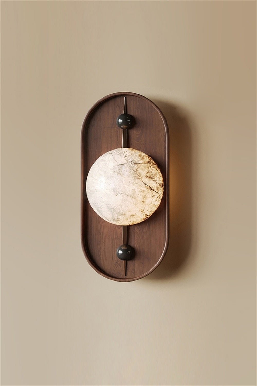 Modern Bezel Wall Lamp - Sleek LED Sconce Light Fixture for Bedroom, Living Room & Hallway - Dimmable Ambient Lighting for Home Decor