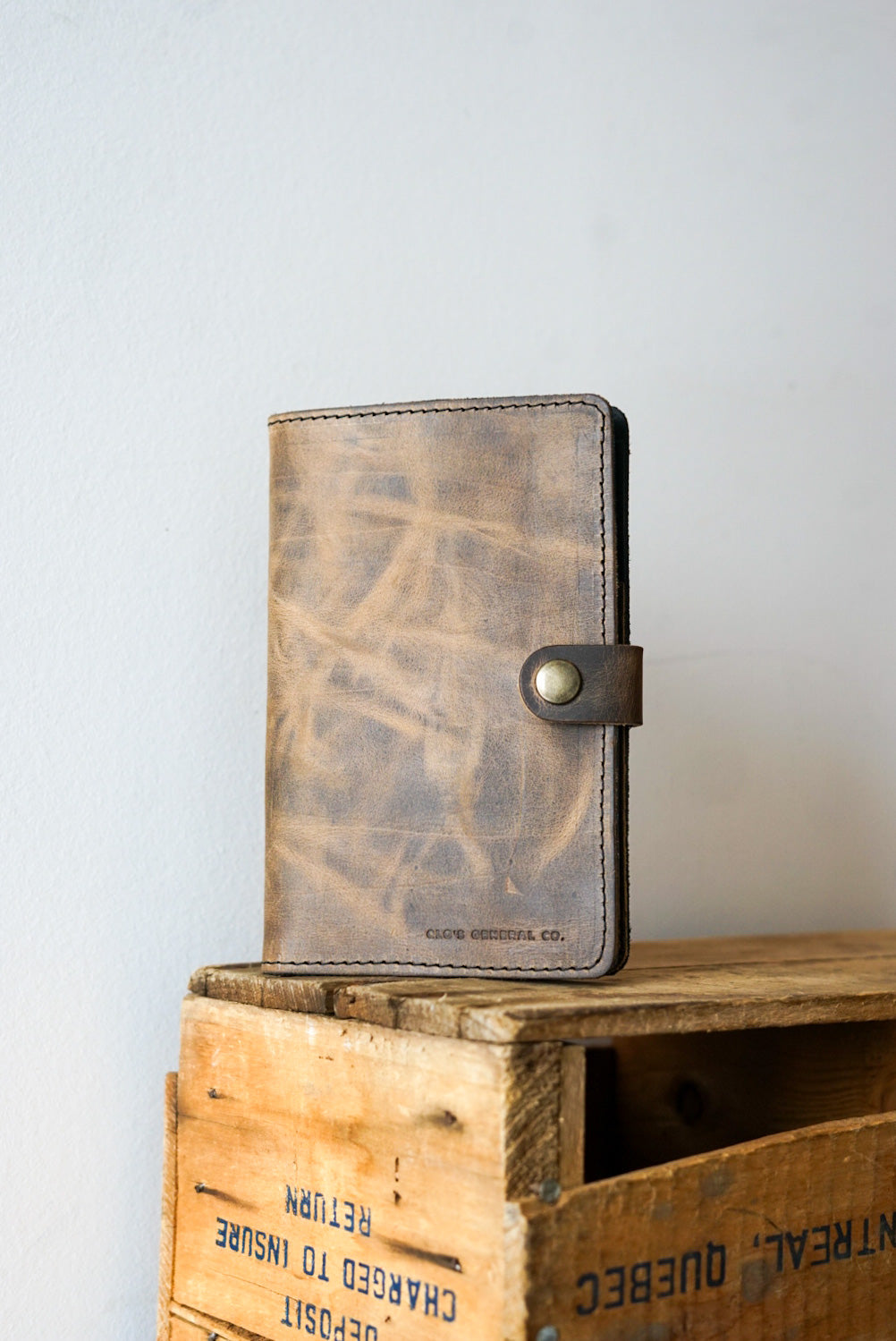 Family Passport Holder - Hillbilly Sepia & Flat Black Travel Organizer for Family Vacations & International Trips