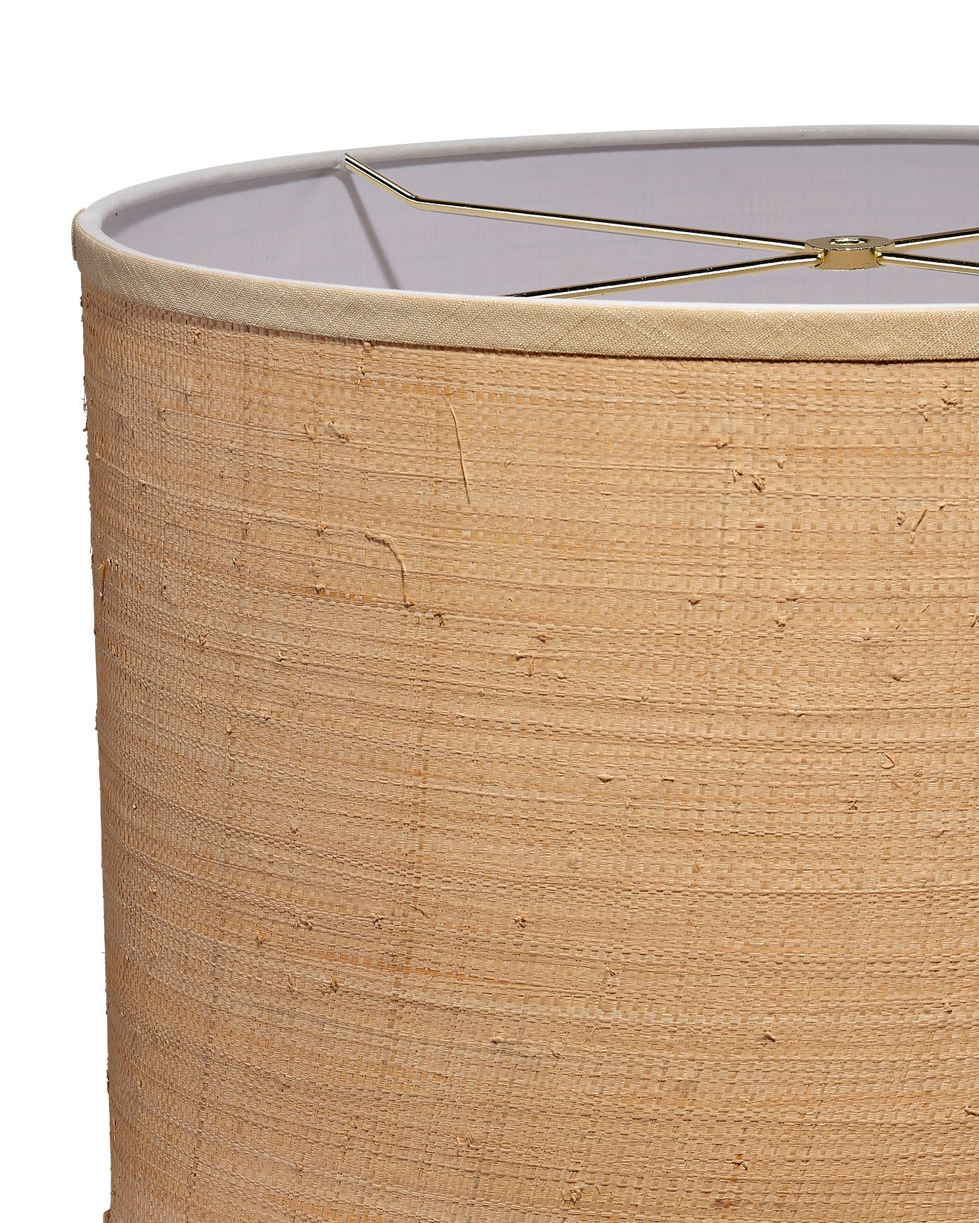 Natural Raffia Drum Lamp Shade - Handwoven Boho Chic Pendant Light for Living Room, Bedroom & Dining Room Decor