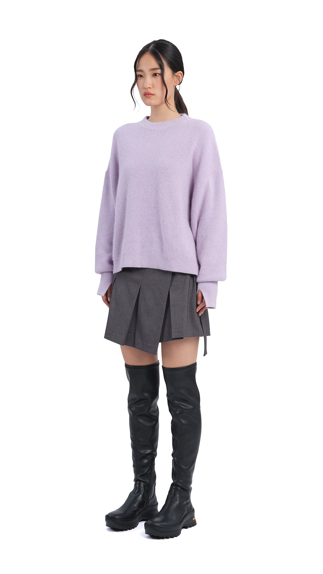 Fox Mix Cardigan Sweater for Women - Cozy Knit Open Front Long Sleeve Wrap - Perfect for Fall, Winter & Casual Outfits