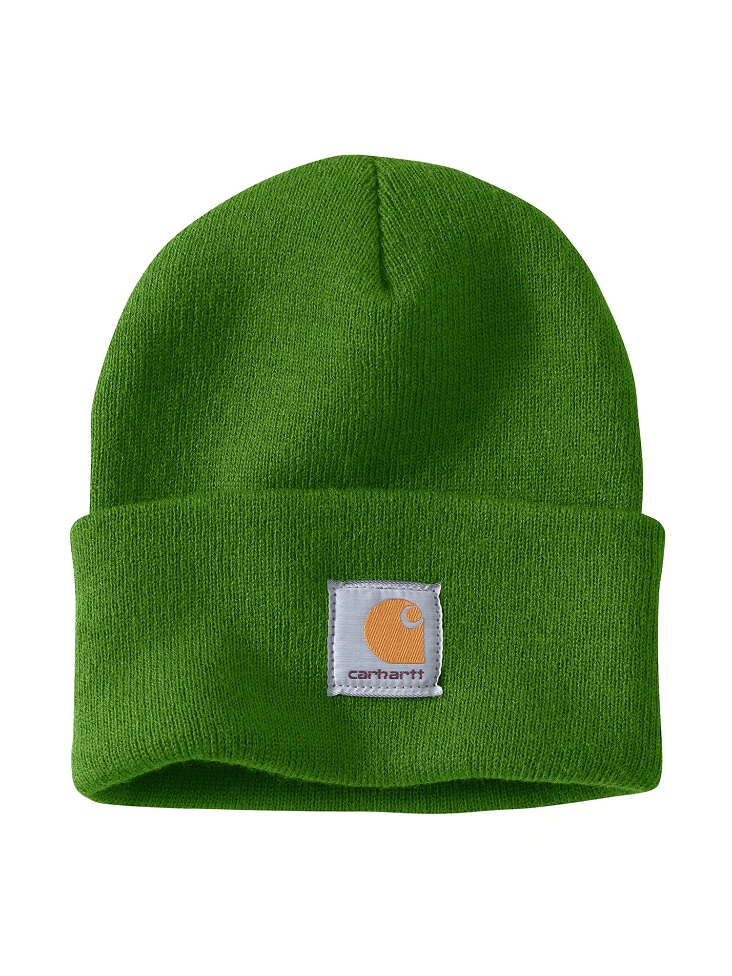 Carhartt Watch Beanie Hat for Men & Women - Soft Knit Winter Beanie with Fold-Up Brim - Perfect for Outdoor Work, Hiking & Cold Weather Activities