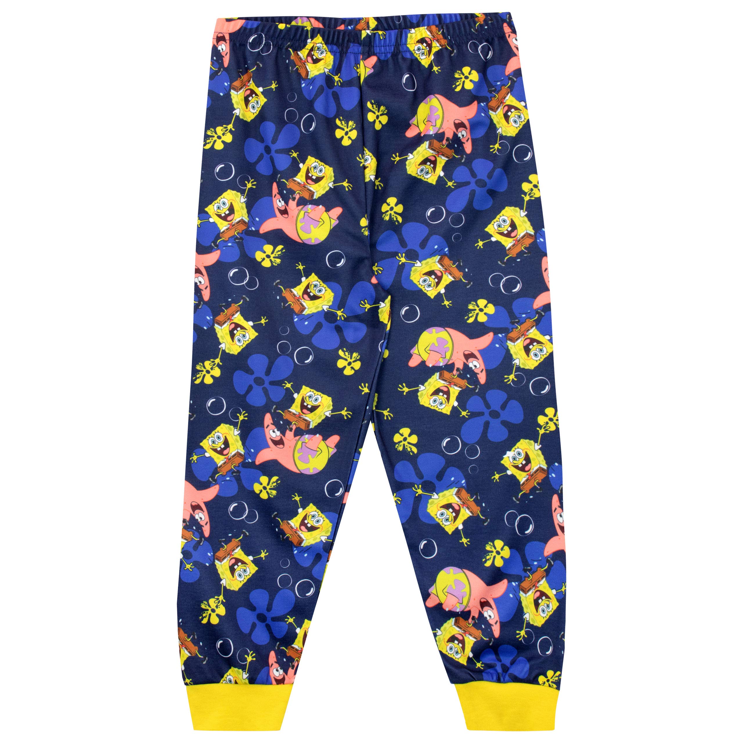 SpongeBob SquarePants Pajamas for Boys - Soft Cartoon Character Sleepwear Set - Perfect for Bedtime, Lounging & Kids Sleepovers