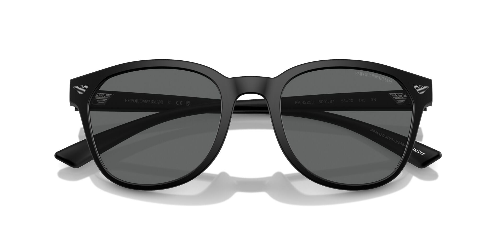 Emporio Armani EA4225U Sunglasses - Polarized UV Protection Aviator Style for Men & Women | Perfect for Driving, Travel & Outdoor Activities