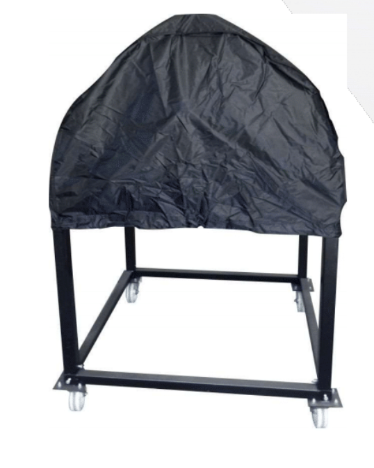 White Domed Cover for Traditional Pizza Oven – Durable Outdoor Pizza Oven Protection for Patio, Backyard & Camping Use