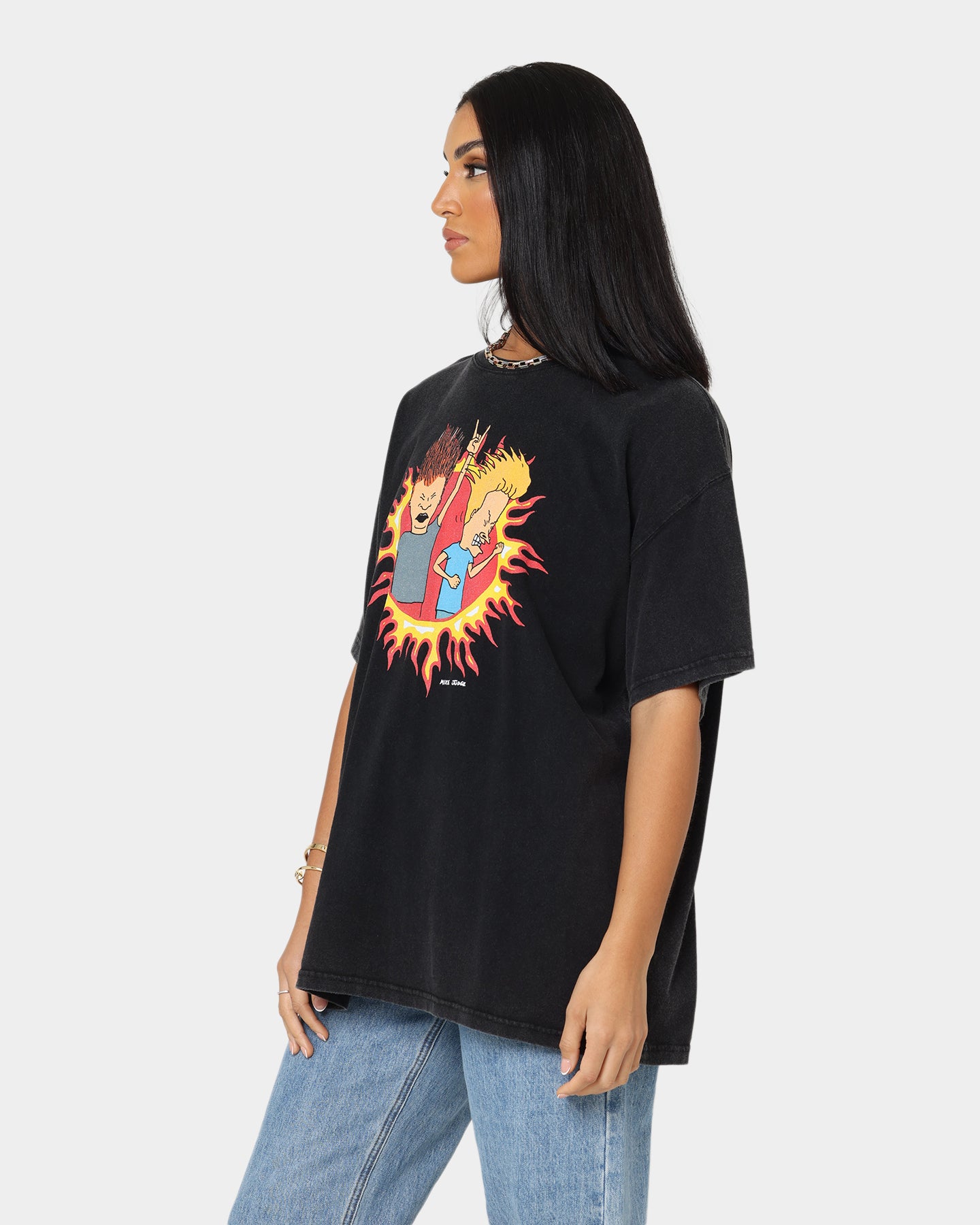 Vintage Beavis & Butthead Rock T-Shirt - Black Retro Graphic Tee for Men & Women | Perfect for Concerts, Parties & Casual Wear