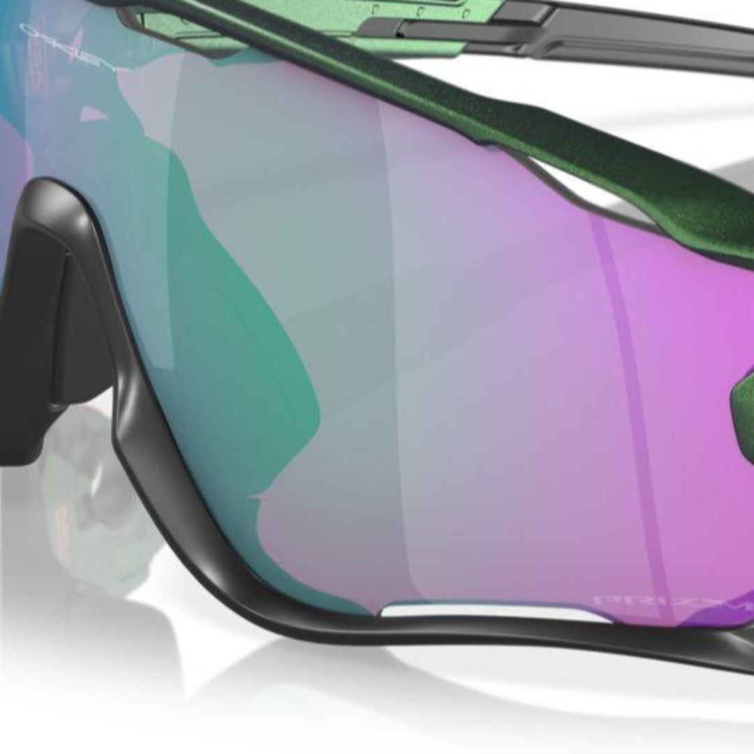 Oakley Jawbreaker Sunglasses - Spectrum Gamma Green/Prizm Road Jade (0OO9290-929077) for Cycling, Running & Outdoor Sports