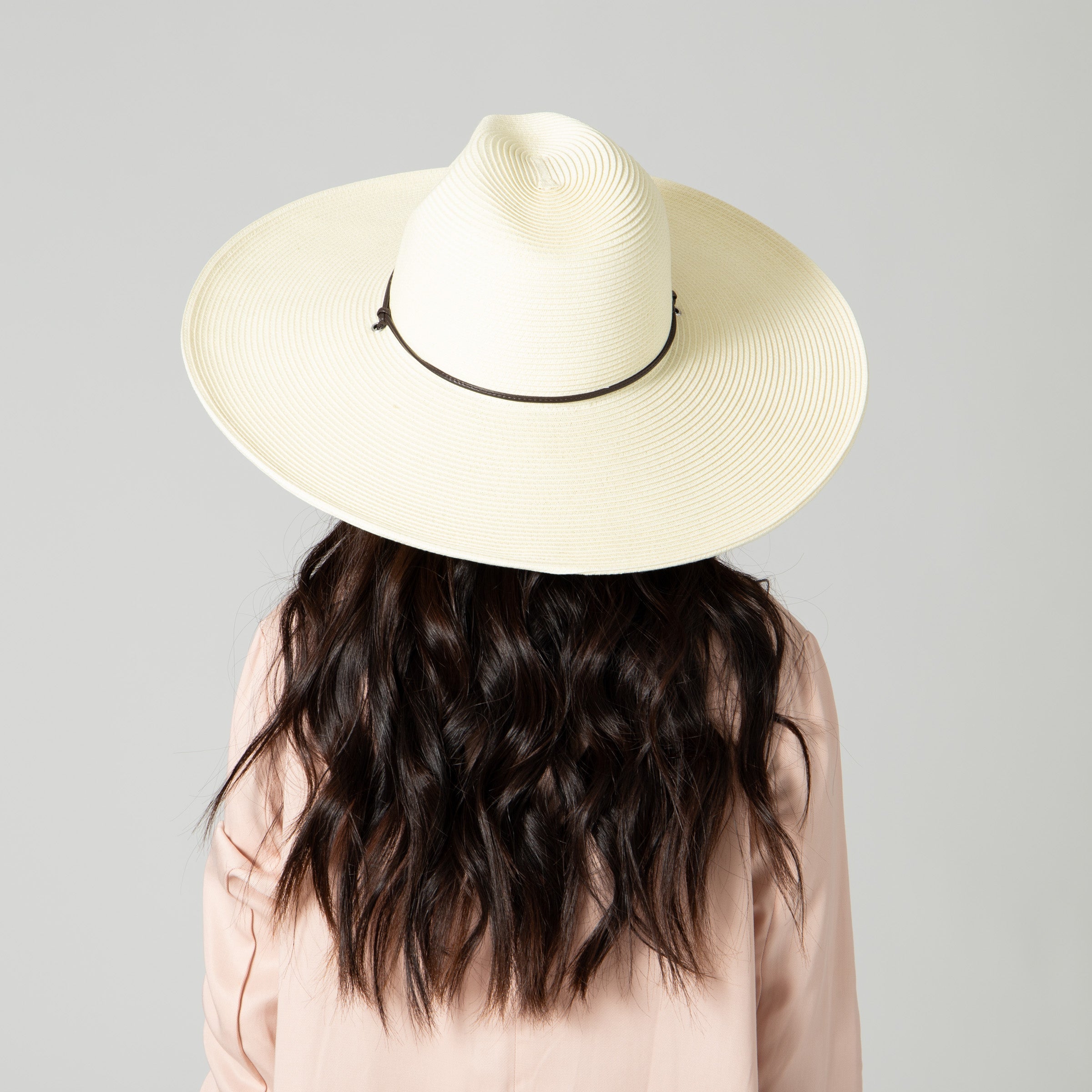 San Diego Hat Co. El Campo 5 Brim UPF50 Sun Hat with Adjustable Chin Cord - Wide Brim Sun Protection for Beach, Gardening & Outdoor Activities
